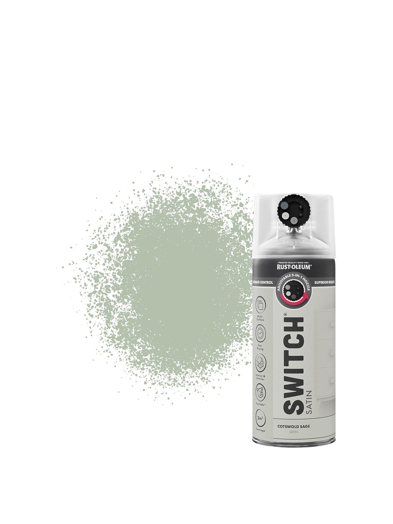 Rust-Oleum Switch Spray Paint 400ml Cotswold Sage Satin