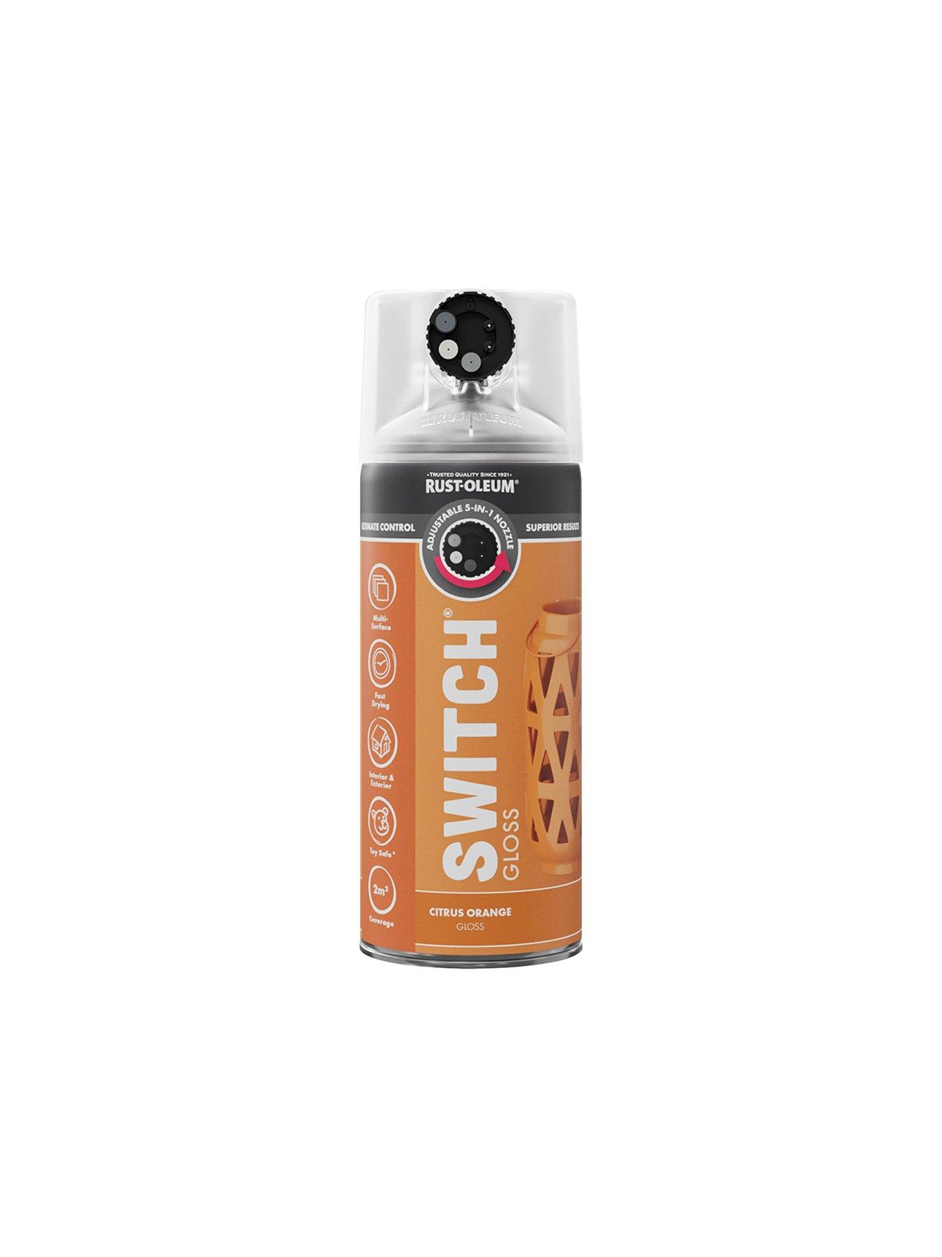 Image 4 of 6 of Rust-Oleum Switch Spray Paint 400ml Citrus Orange Gloss
