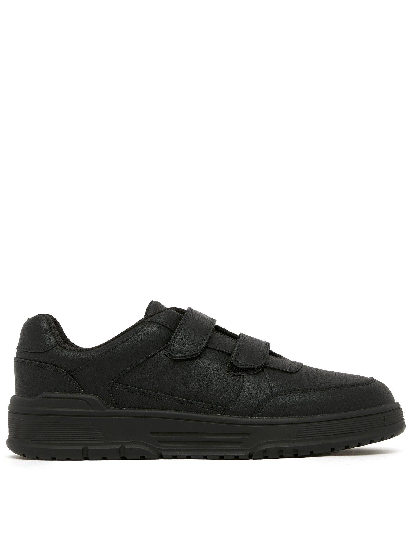 undefined Youth Machinery Hook and Loop Trainers - Black