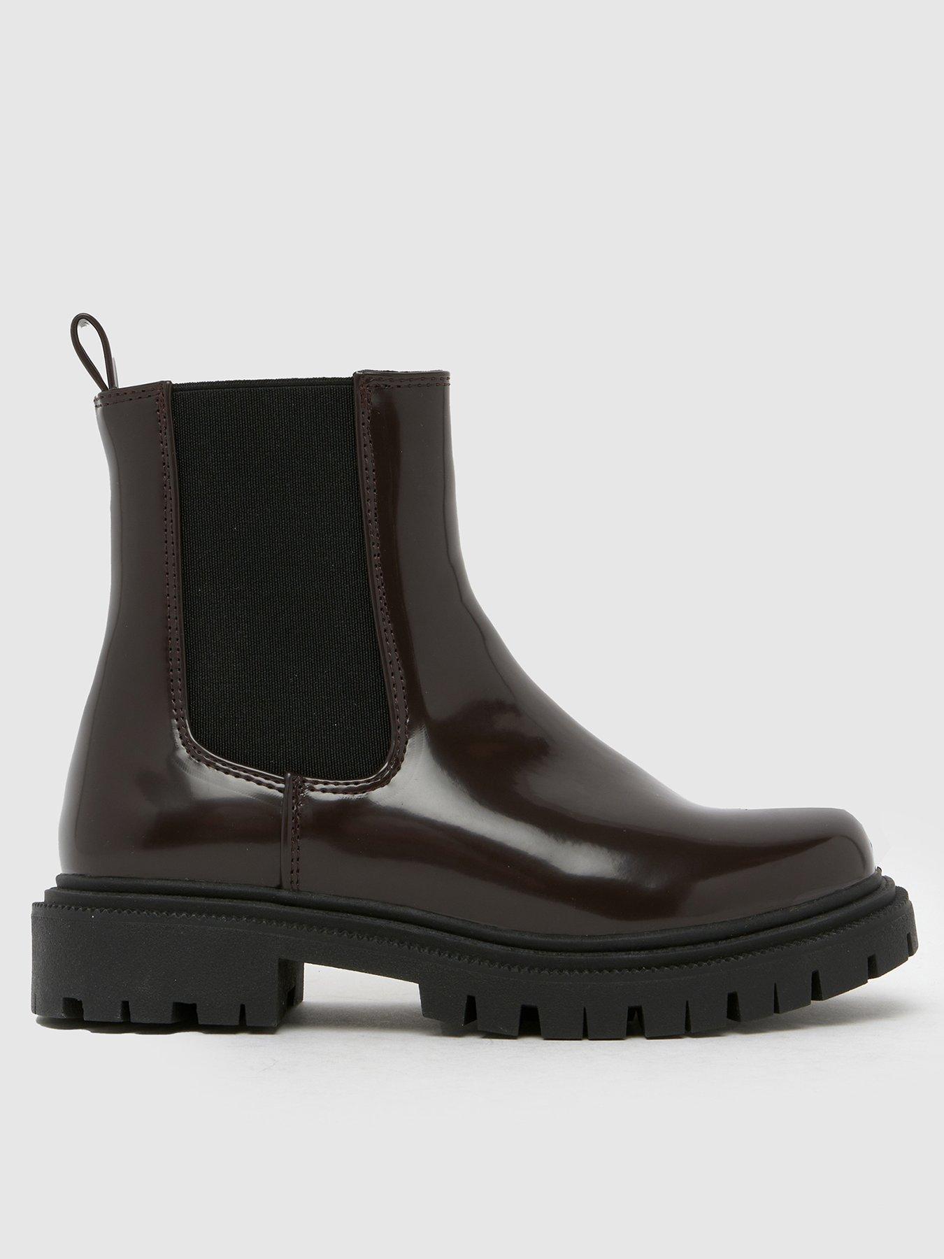 Schuh Junior Click Chunky Chelsea Boot - Brown