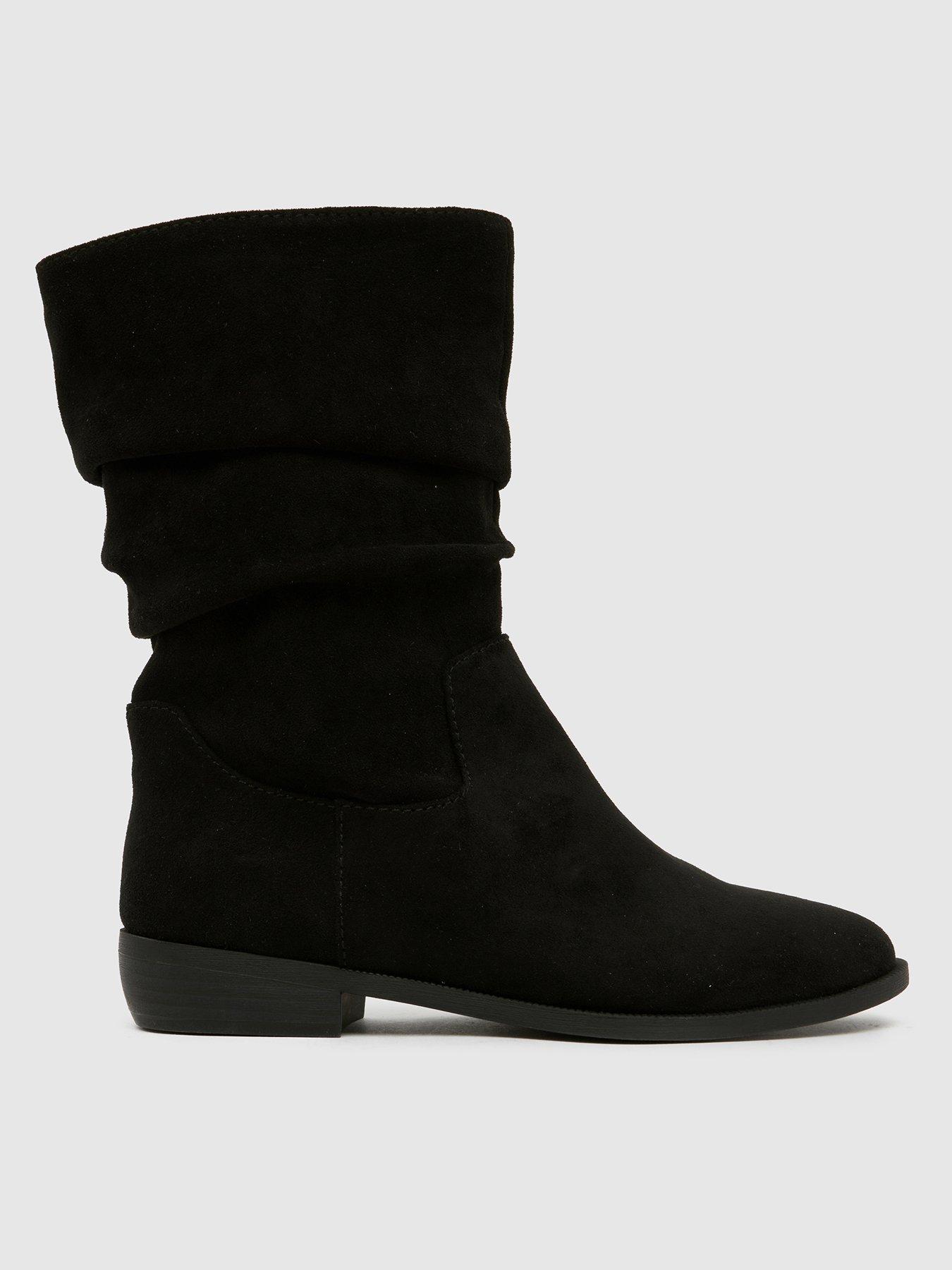 Schuh Youth Coast Slouche Boot - Black