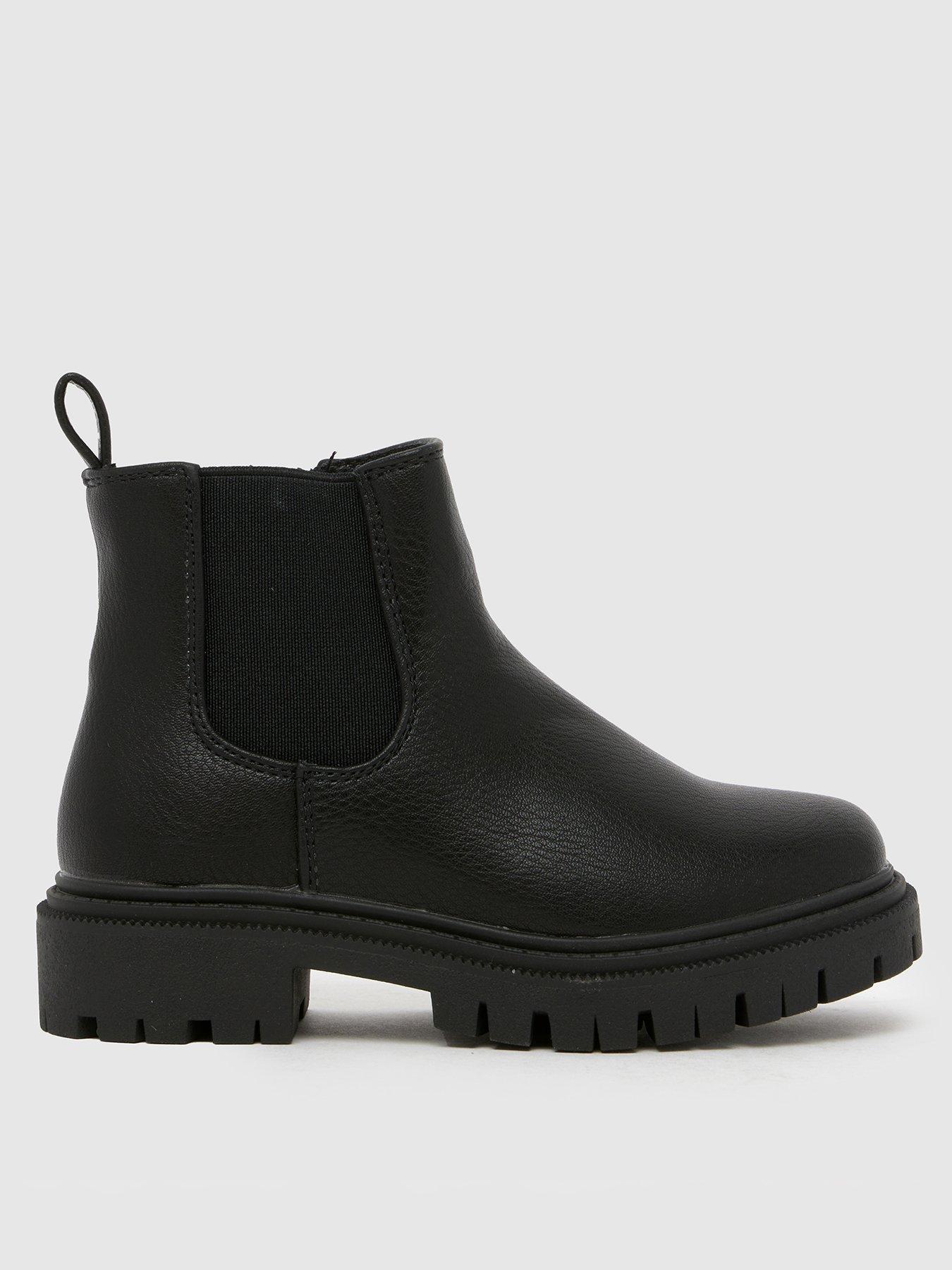 Schuh Toddler Click Chunky Chelsea Boot - Black