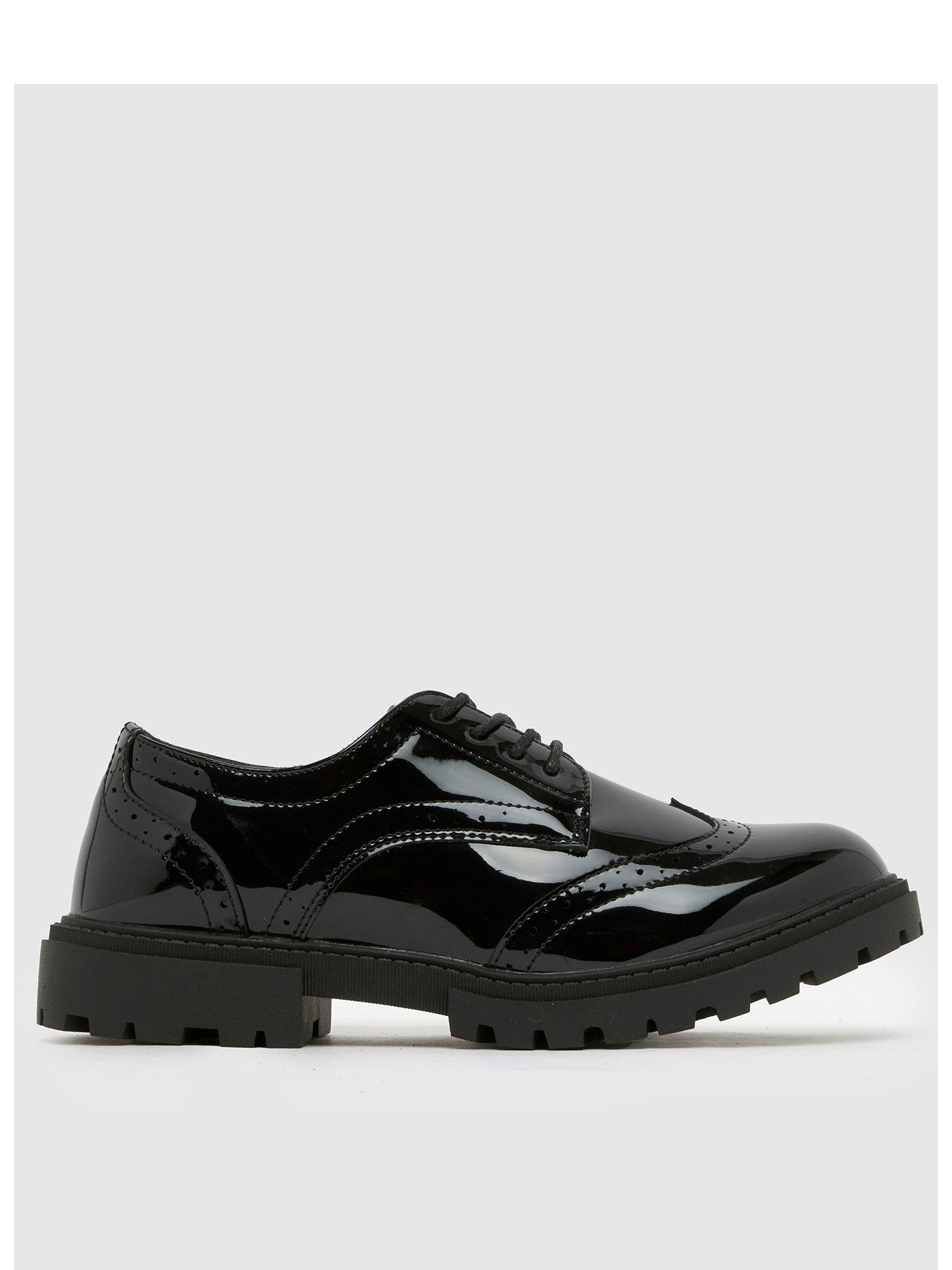 undefined Youth Lorelai Patent Brogue Lace Up