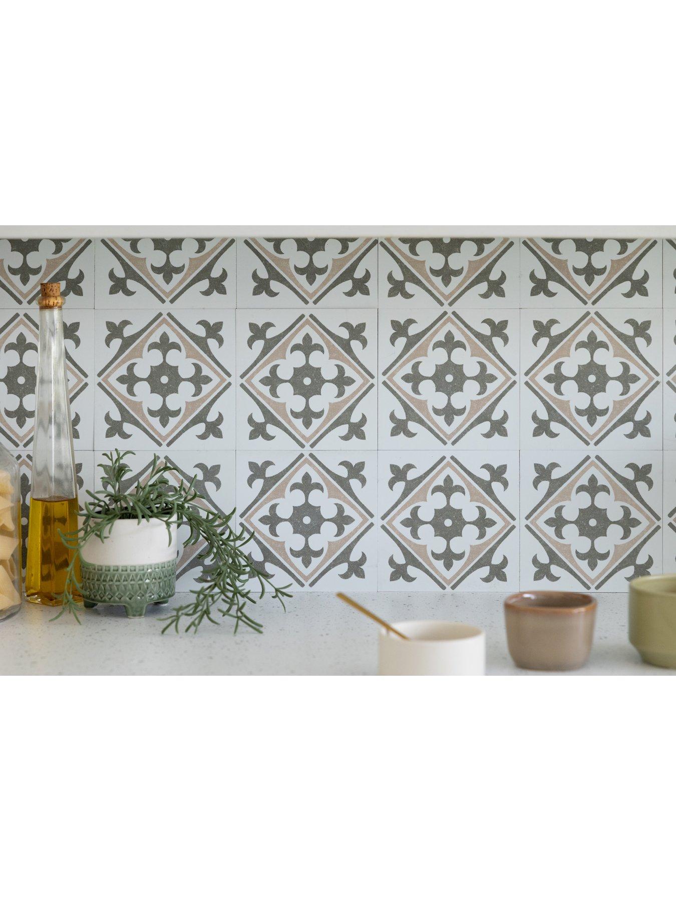 Image 3 of 7 of D-C-Fix Self Adhesive Wall Tiles Nadia Natural Pack Of 18 Tiles