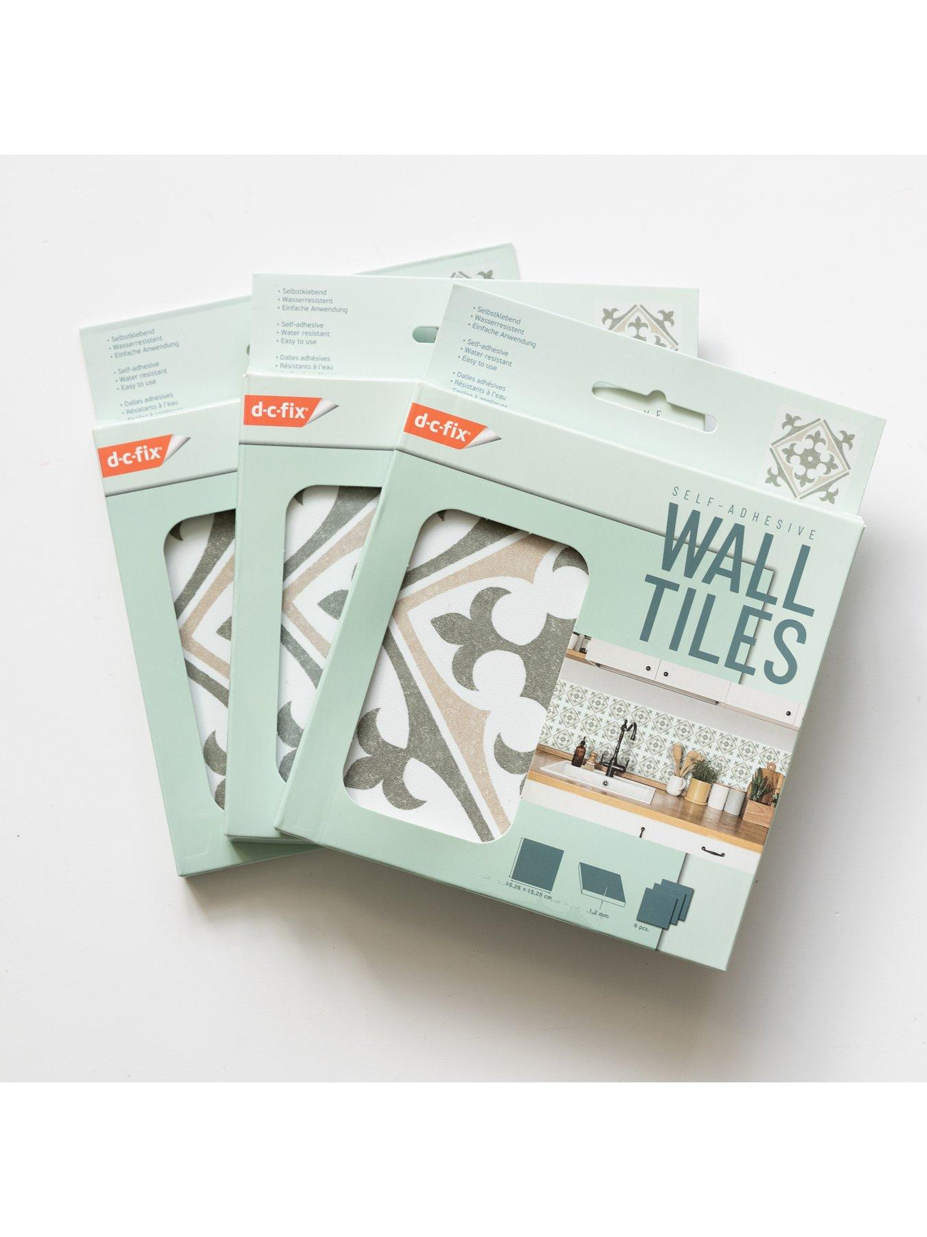 Image 4 of 7 of D-C-Fix Self Adhesive Wall Tiles Nadia Natural Pack Of 18 Tiles