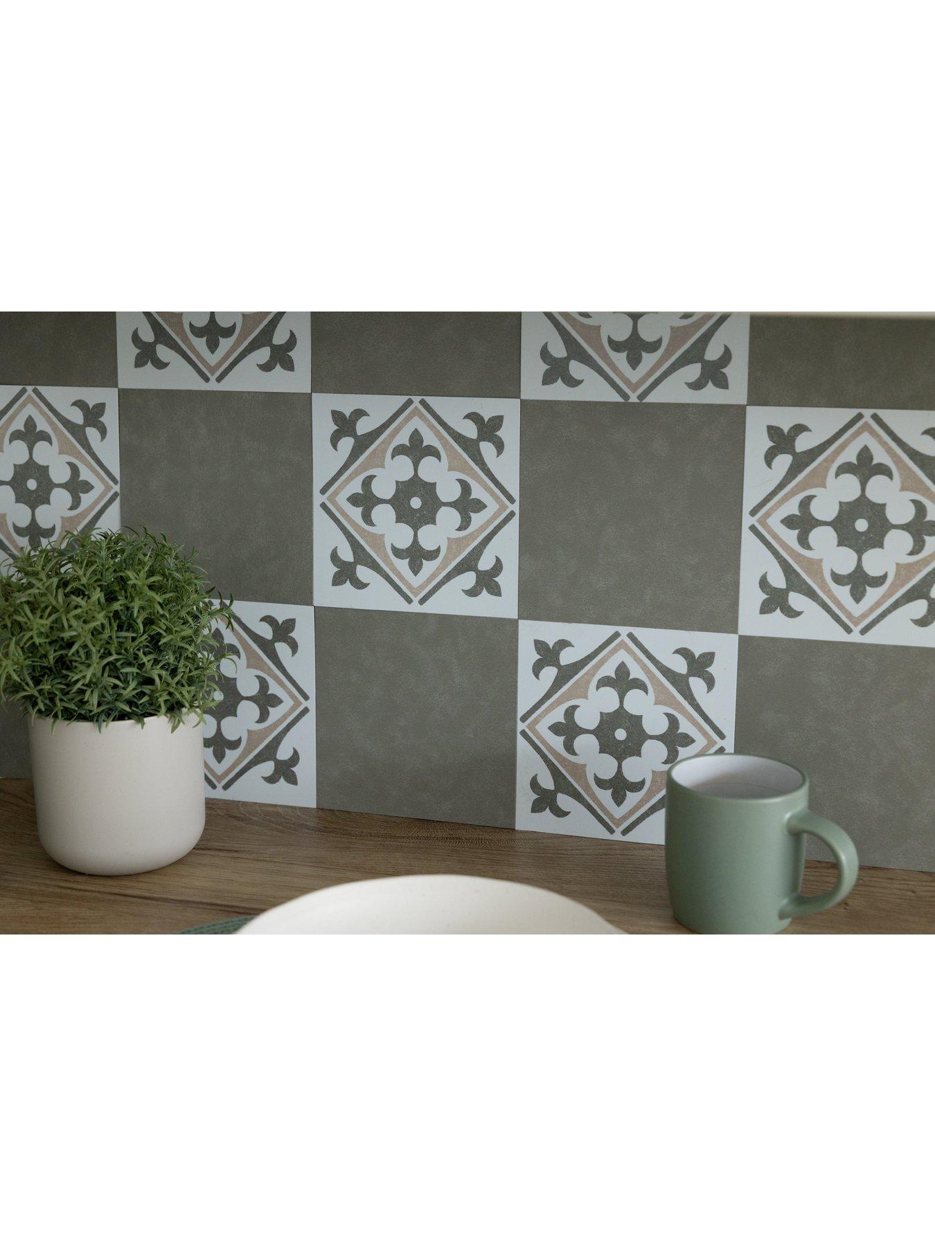 Image 6 of 7 of D-C-Fix Self Adhesive Wall Tiles Nadia Natural Pack Of 18 Tiles