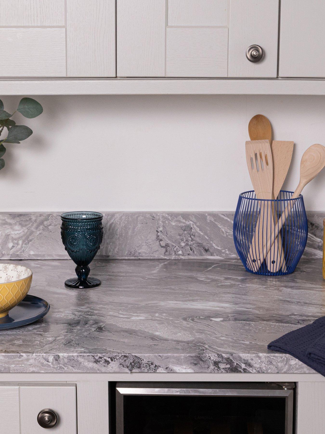 undefined Self Adhesive Vinyl Wrap For Worktops Paladina Greige 67.5cm X 2m (5 Rolls)