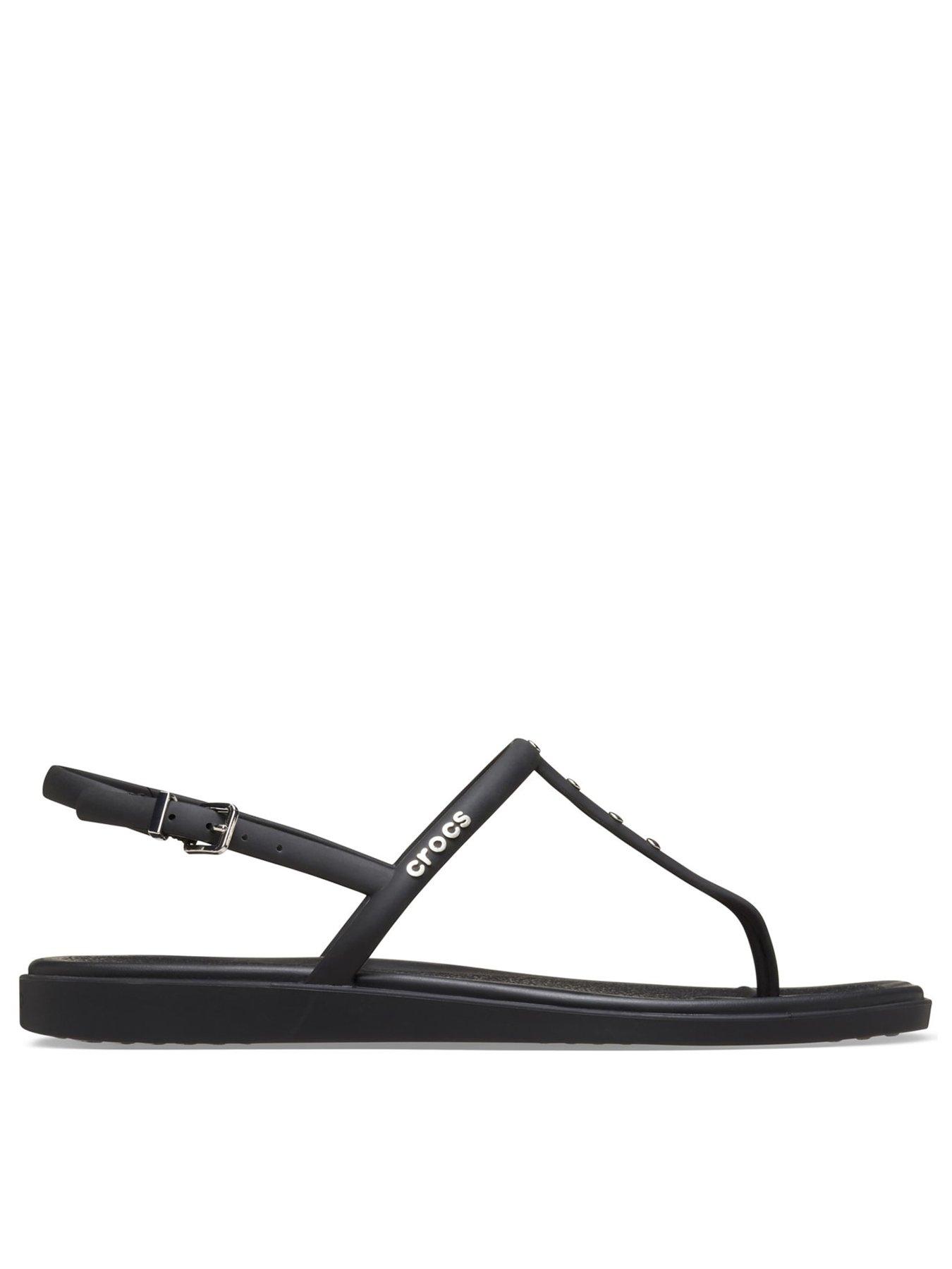 undefined Miami Thong Flip Sandal - Black Studded