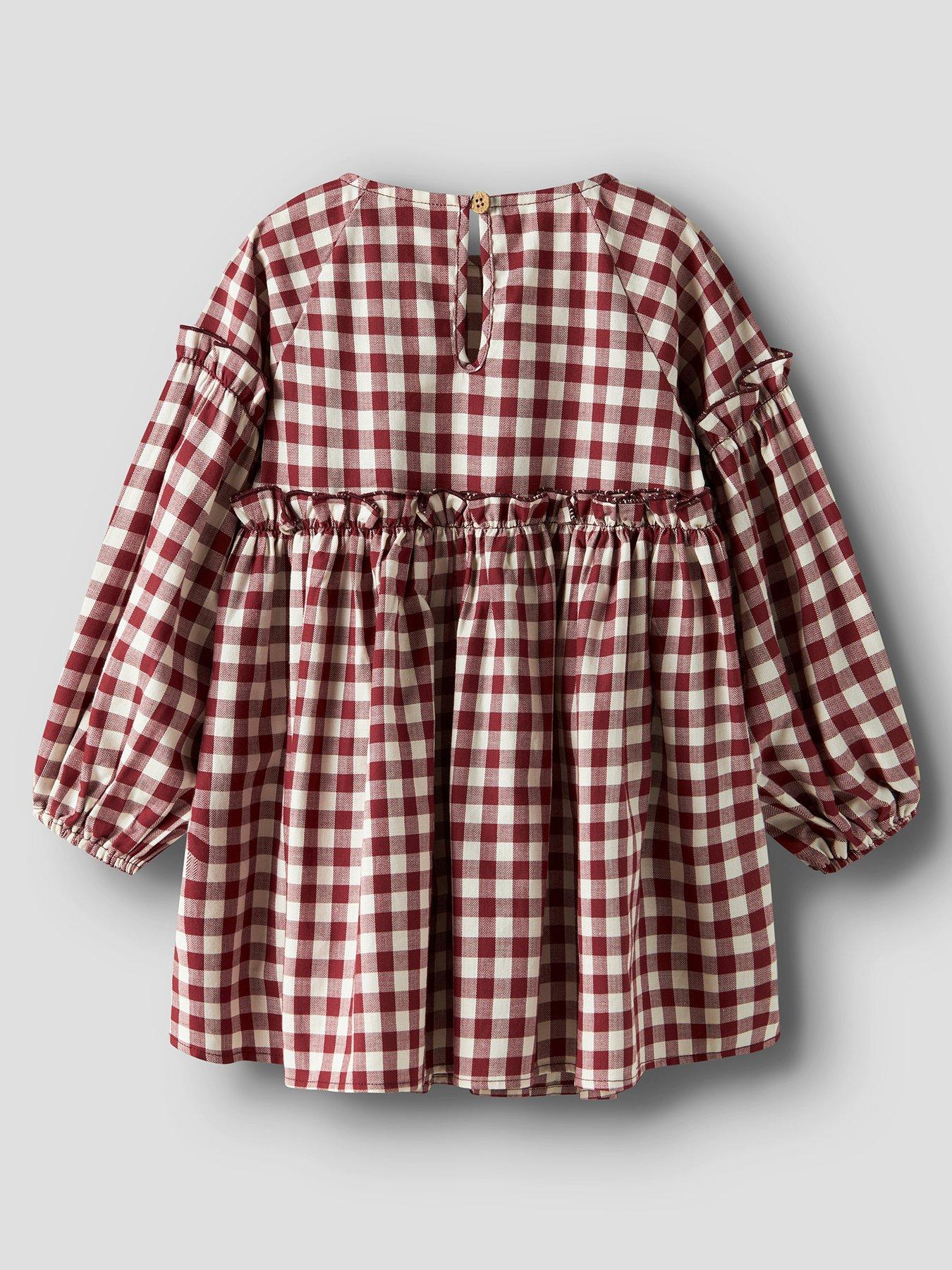 open lace back dress VERNER gingham cotton dress – Wellington Hunters and Collectors