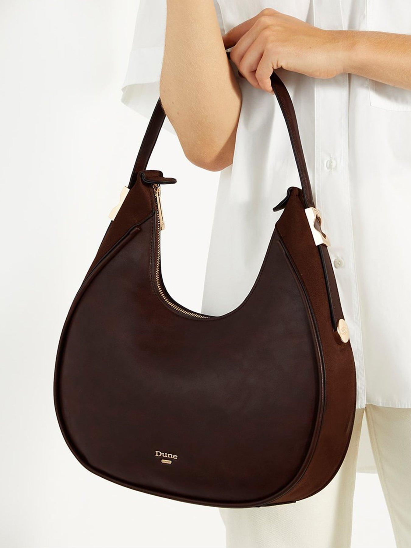 Dune London Dedicated Shoulder Bag Brown Very