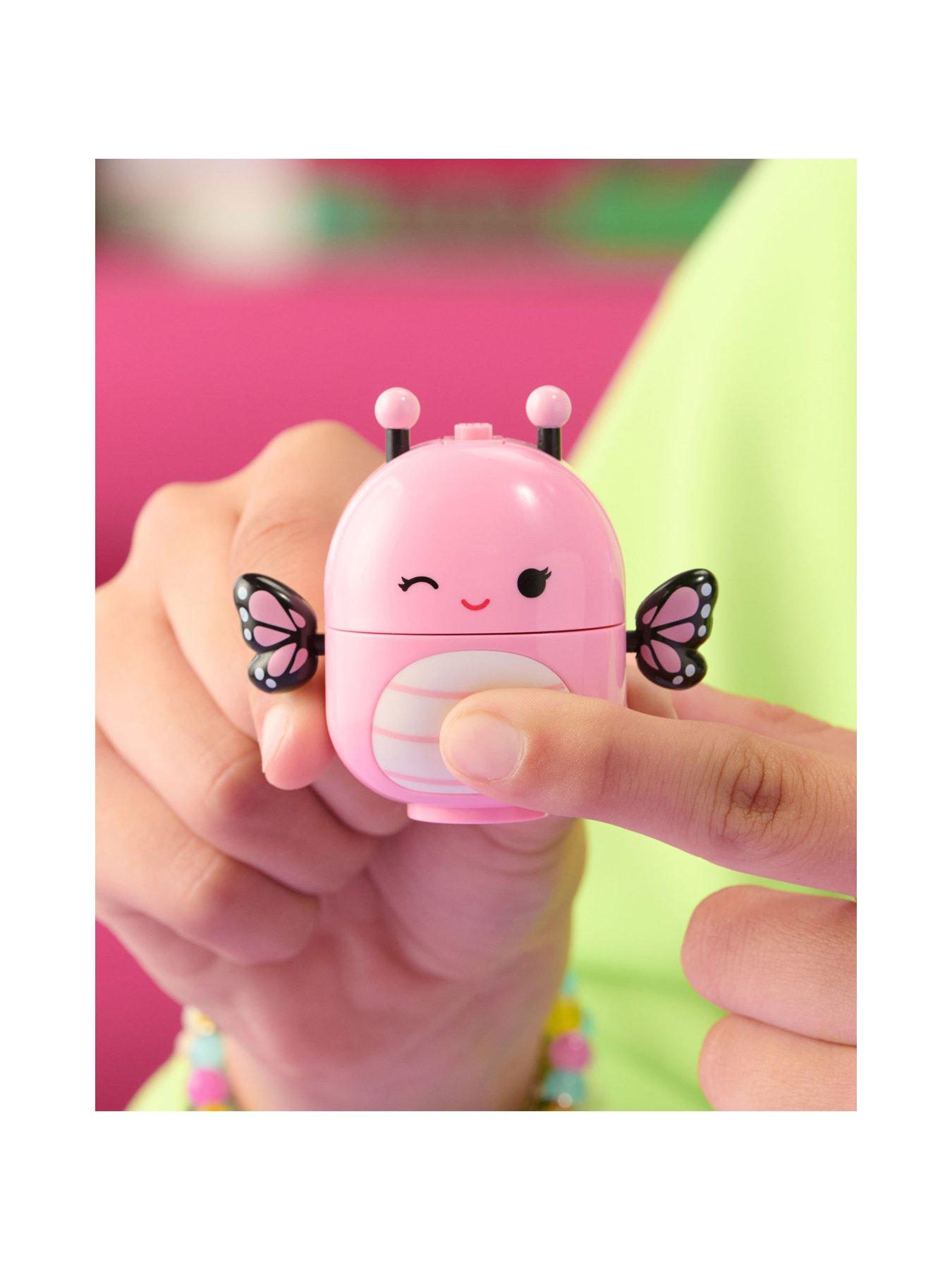 Image 4 of 8 of BLDR Squishmallows Frozen Yoghurt Fun Building Set - Andreina the Butterfly + Mipsy the Axolotl Buildable Figures