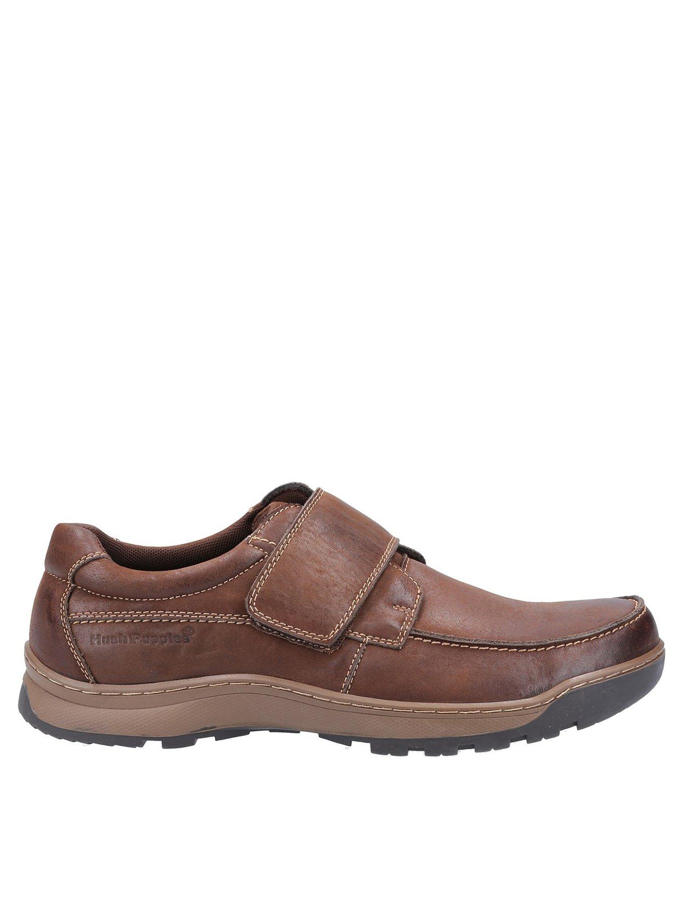 undefined Casper Touch Fastening Casual Slip On Shoes - Dark Brown