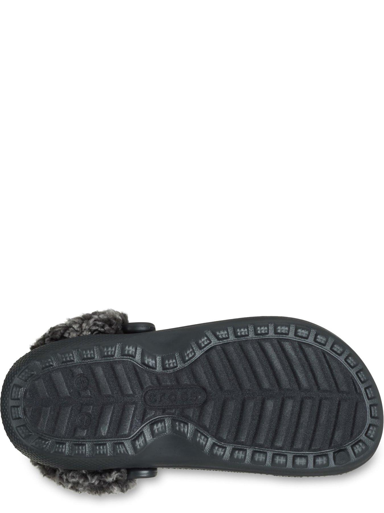 Image 5 of 7 of Crocs Mens Classic Fleece Lined Clog - Black
