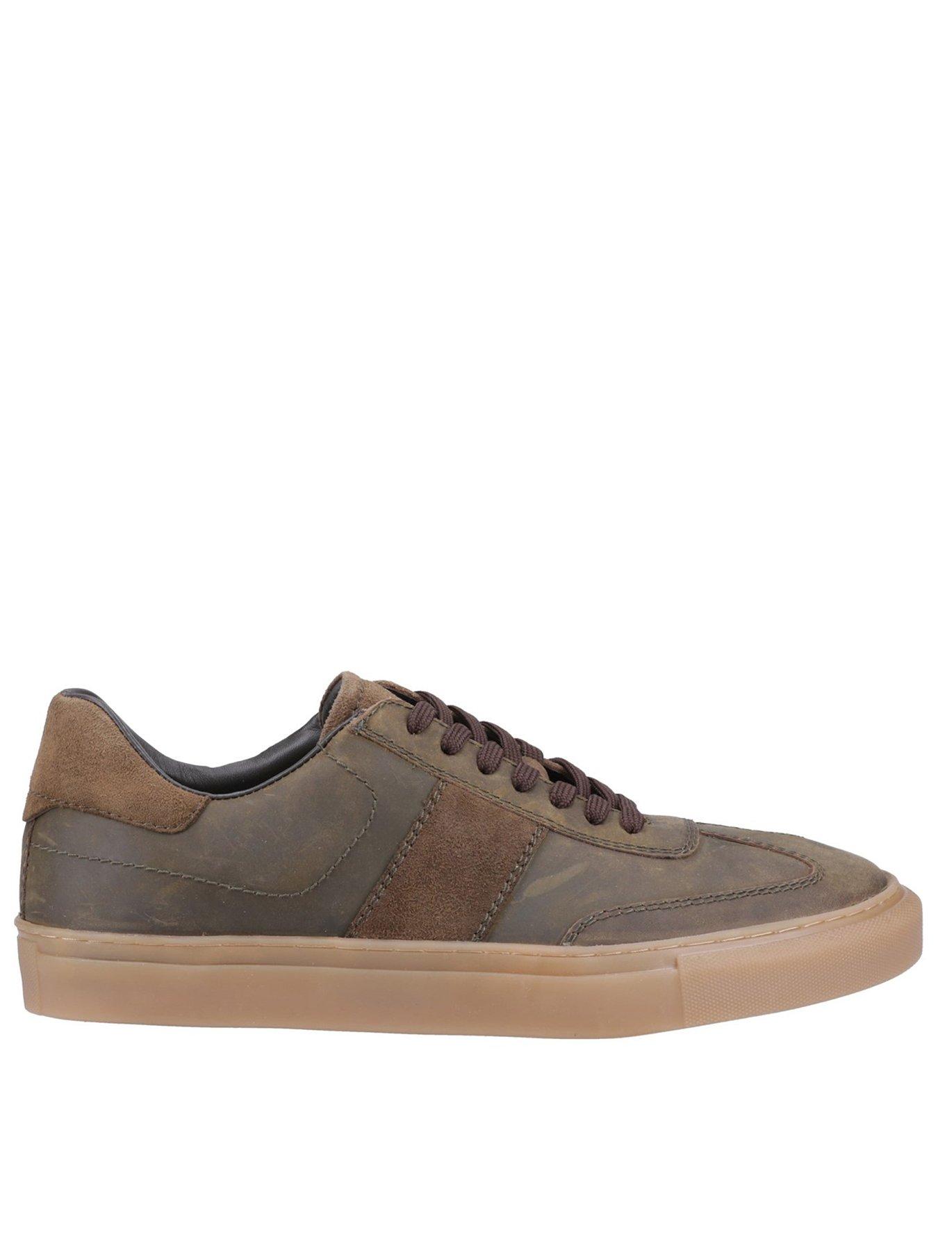 Hush Puppies Riley Trainer - Khaki