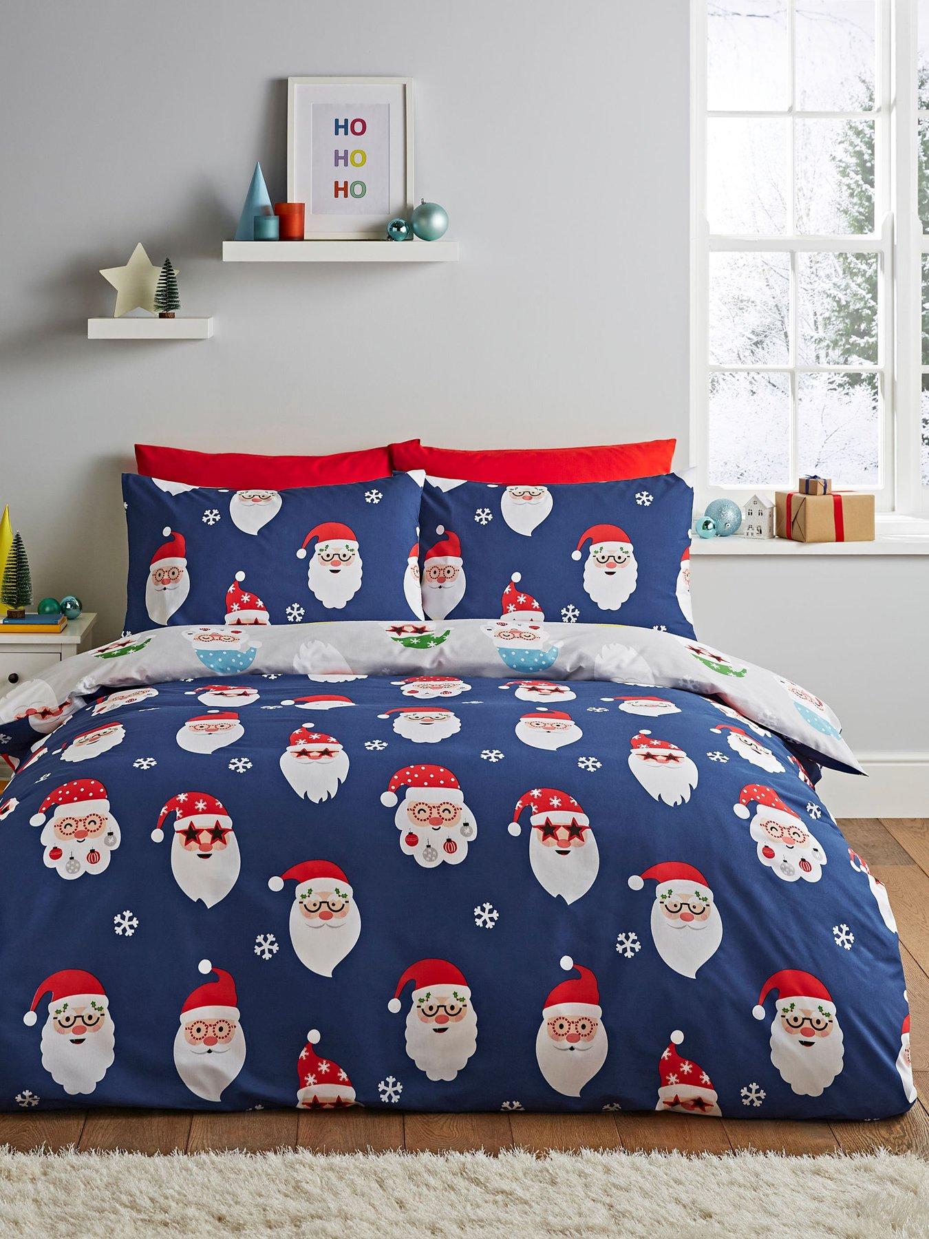 Image 4 of 6 of Catherine Lansfield Christmas Santa Spec-tacular Duvet Set
