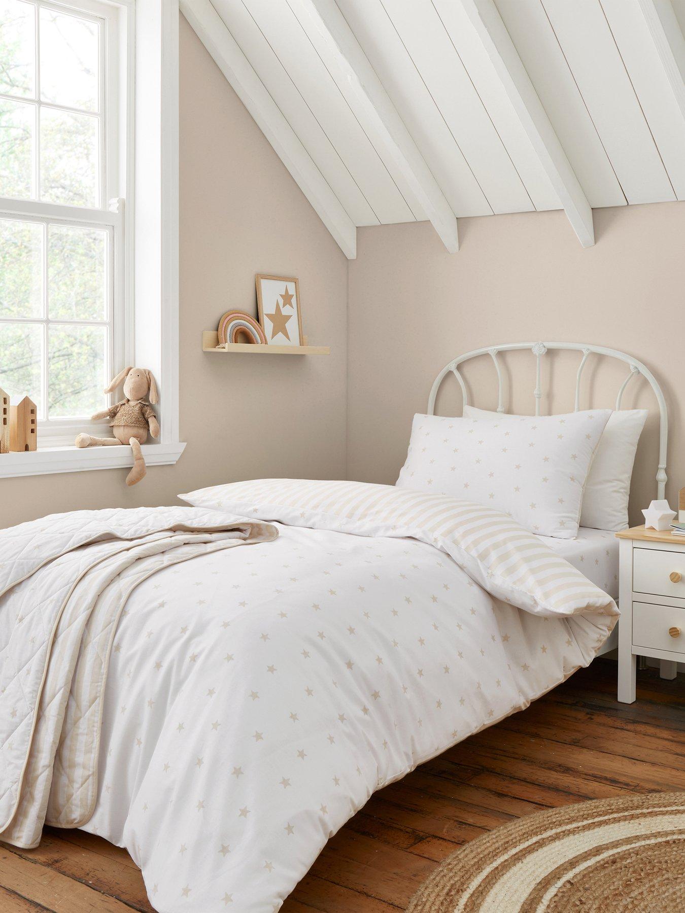 undefined Mini Star & Stripes Duvet Set- Double
