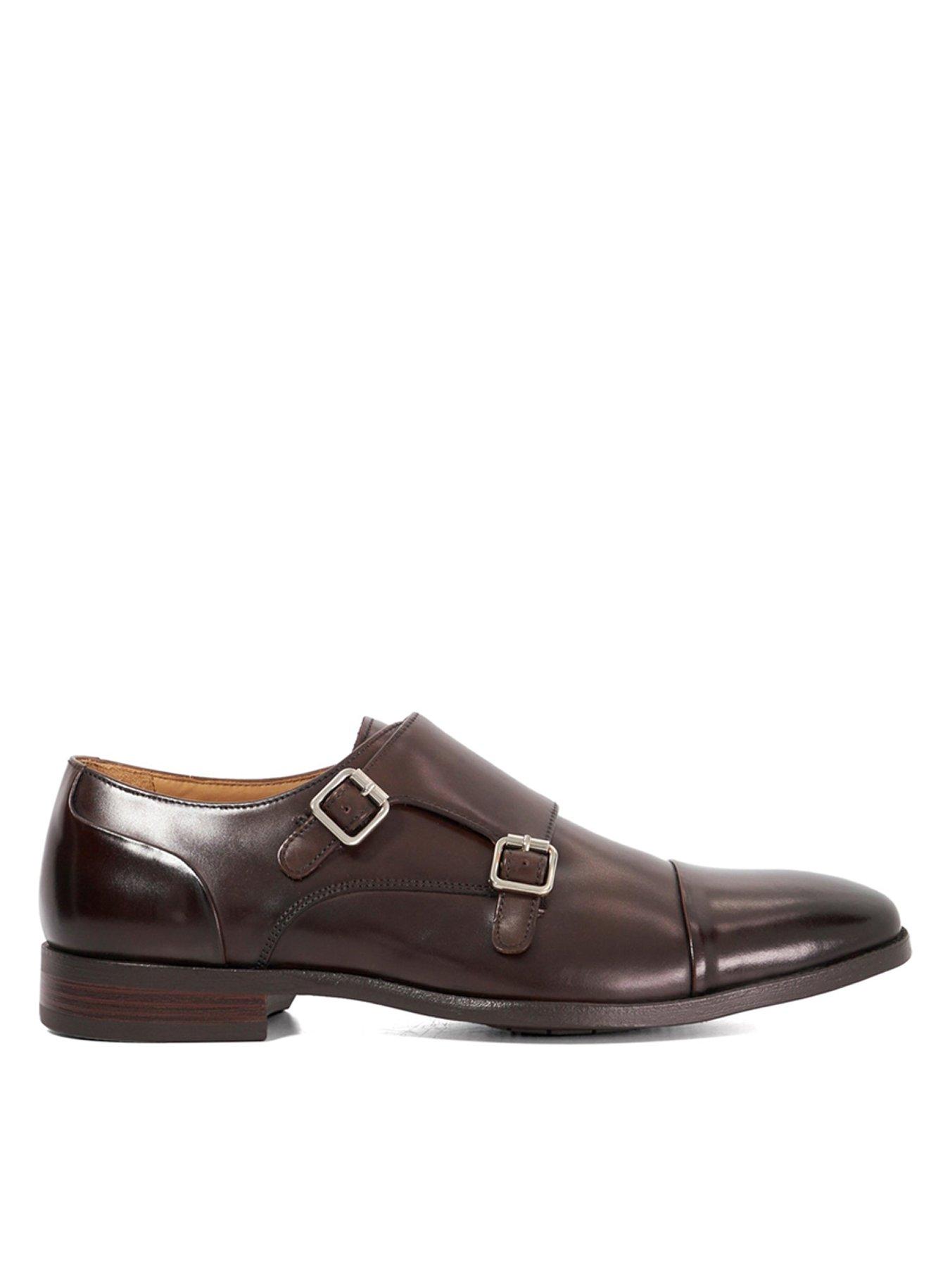 undefined Dune Satchin 2 Formal Leather Monk Shoe