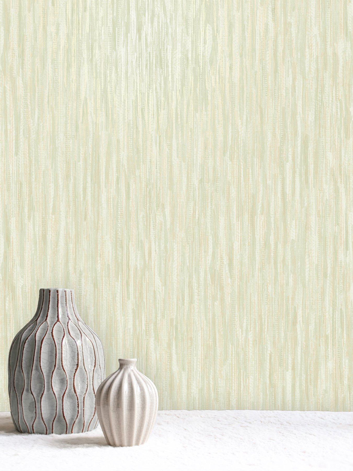 Rasch Rosalie Texture Wallpaper - Sage