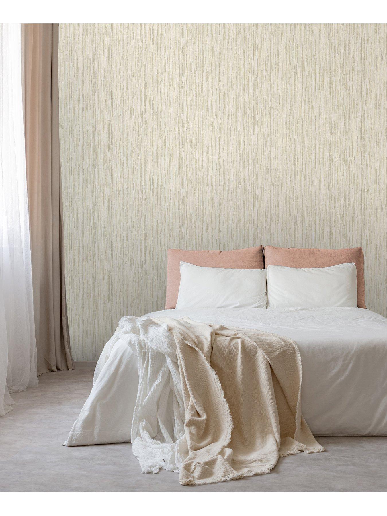 Image 5 of 6 of Rasch Rosalie Texture Wallpaper - Cream