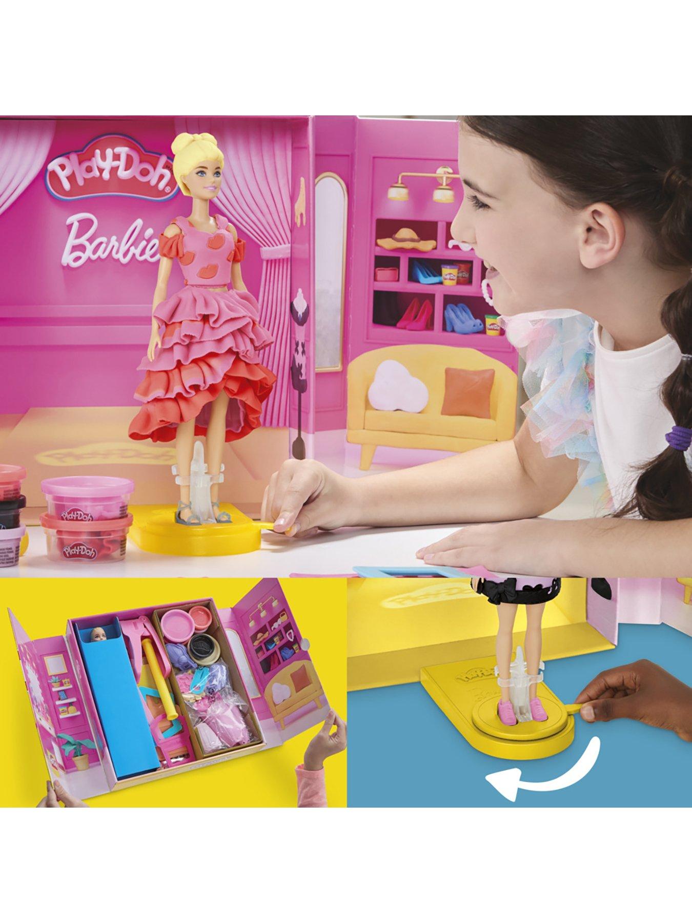 doll toys barbie kitchen play doh set