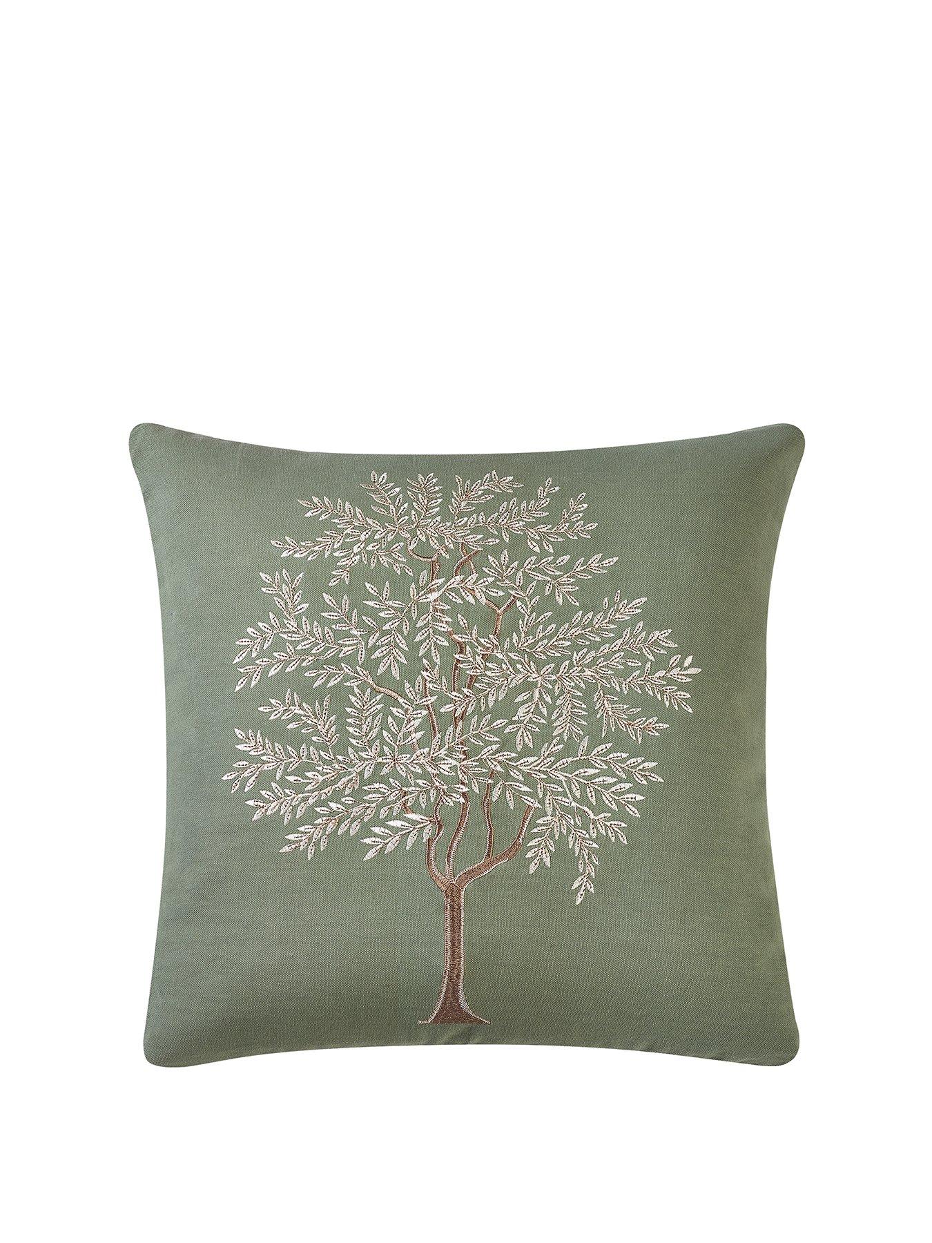 Image 2 of 3 of Catherine Lansfield Woodland Trees Cushion- 45x45cm