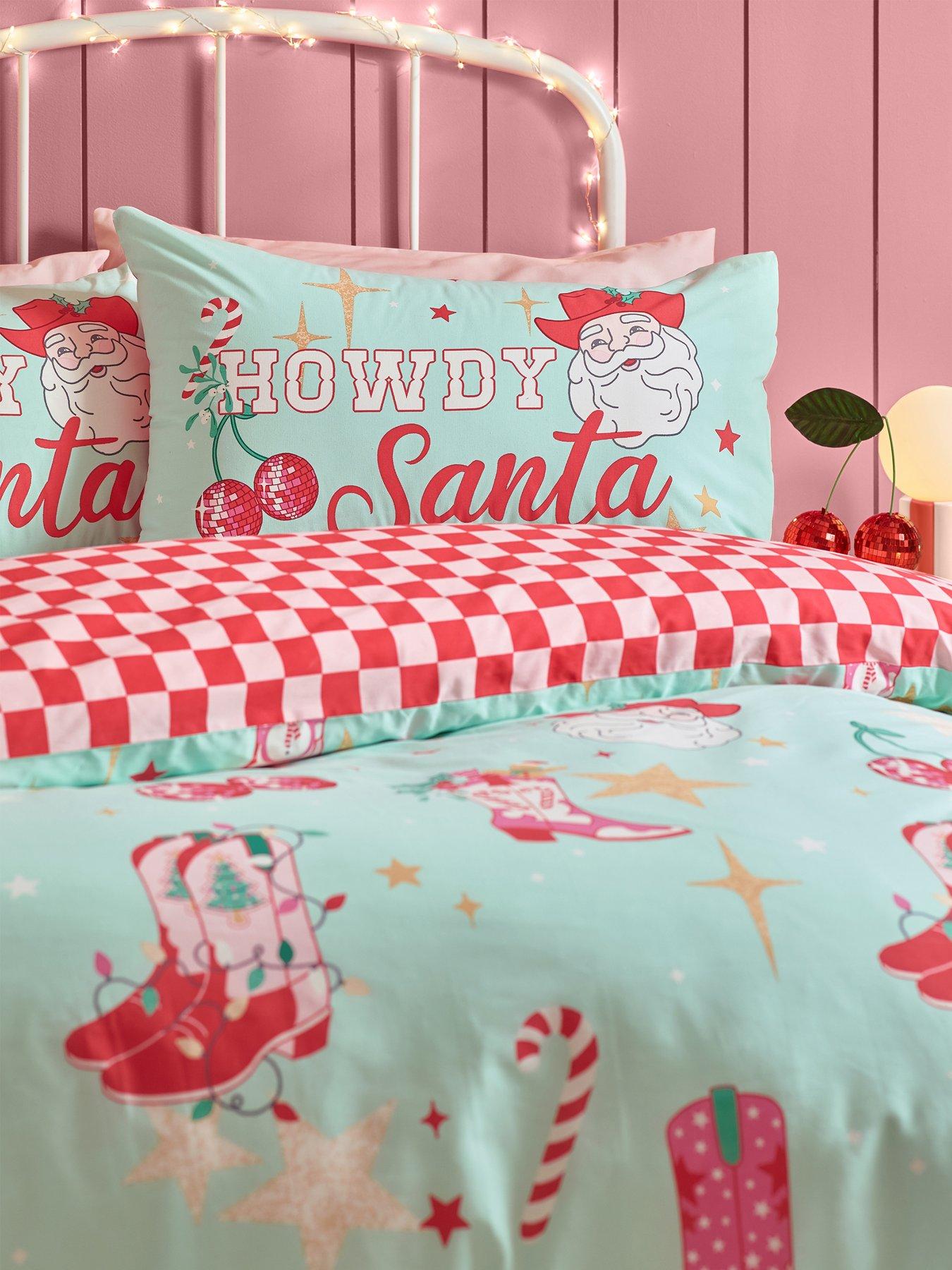 Image 5 of 6 of Catherine Lansfield Santas Howdy Christmas Duvet Set