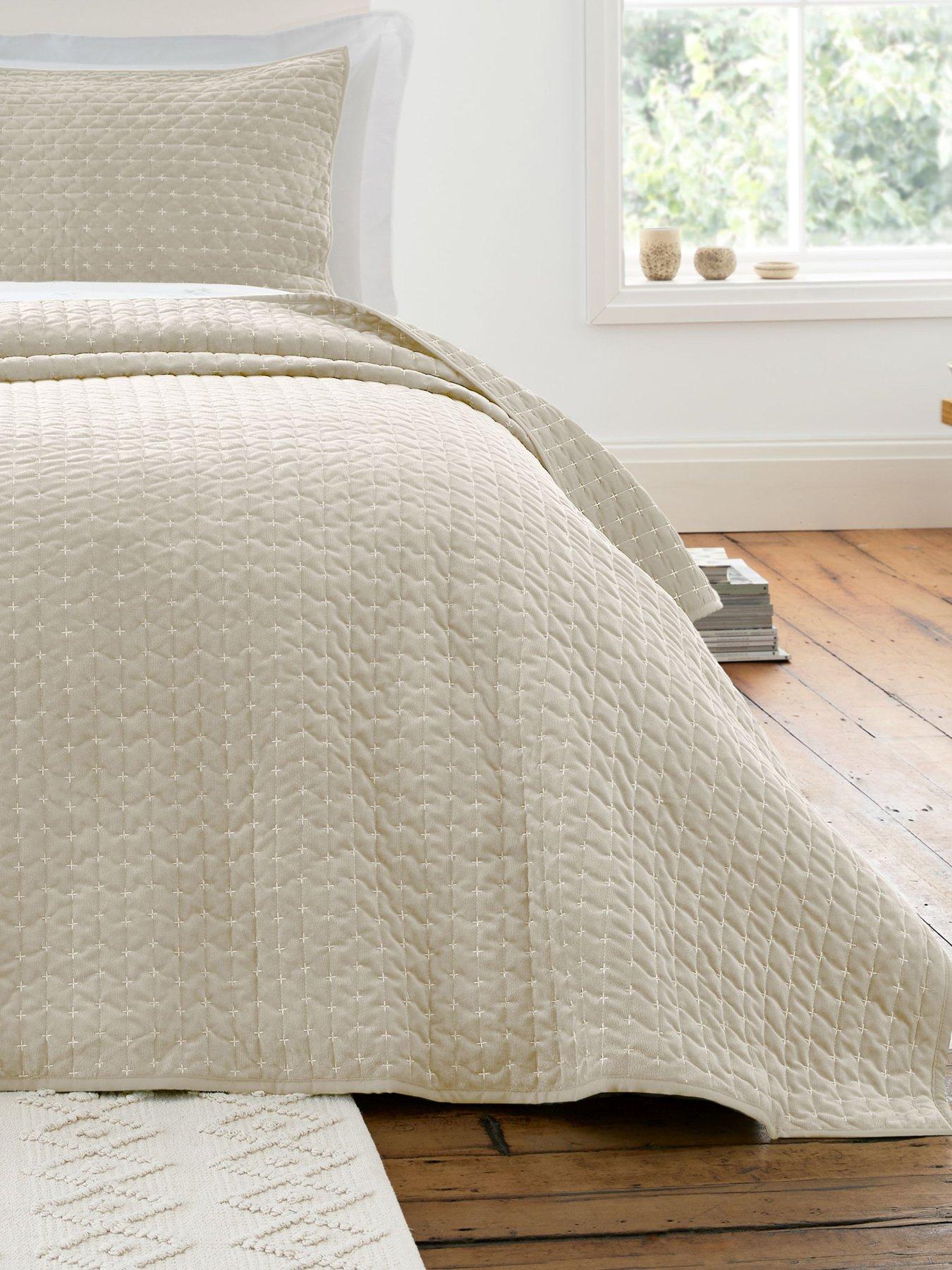 Bianca Attica Velvet Bedspread- 240x260cm