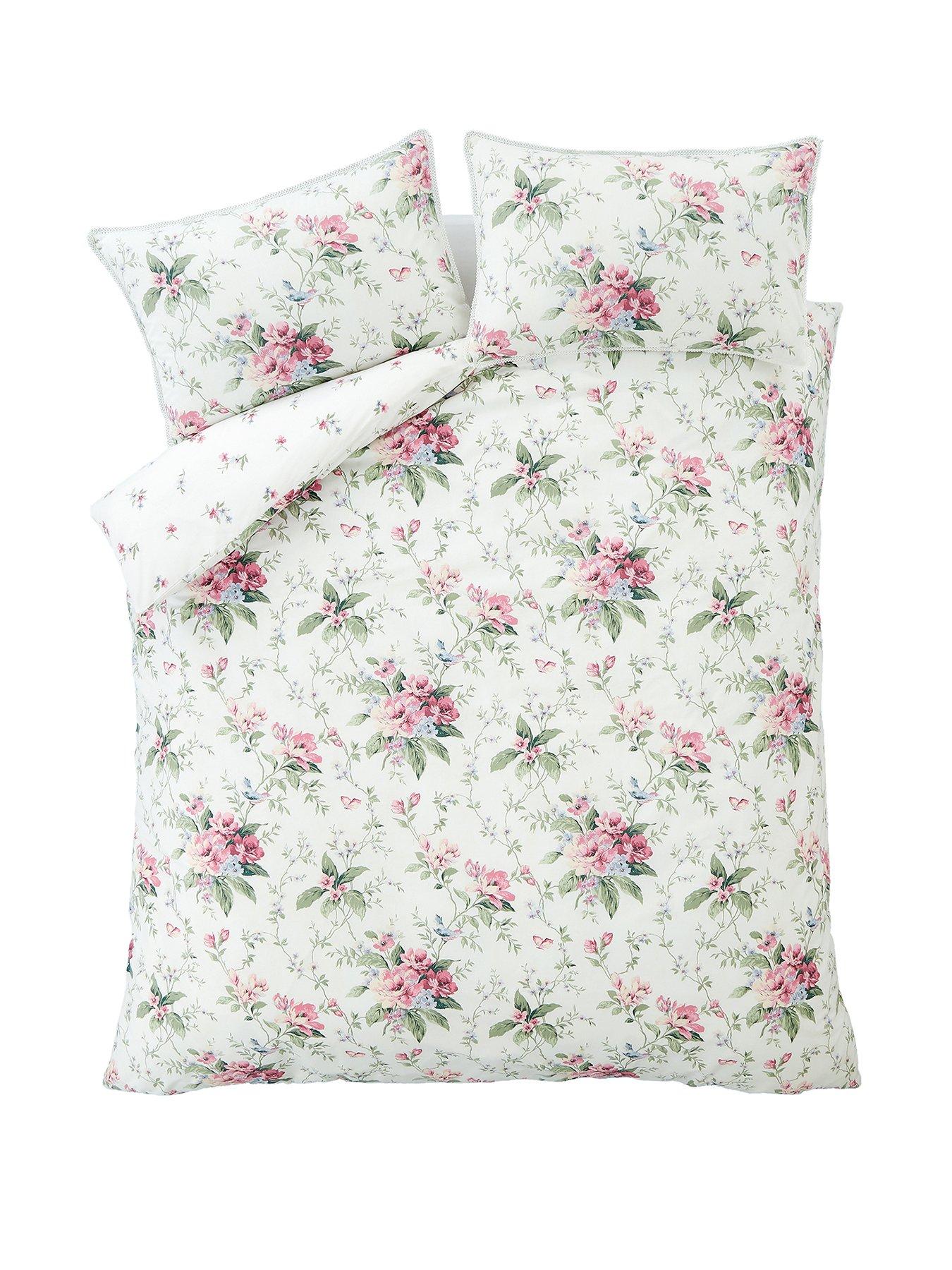 Image 2 of 7 of Bridgerton by Catherine Lansfield Penelope Floral Duvet Set