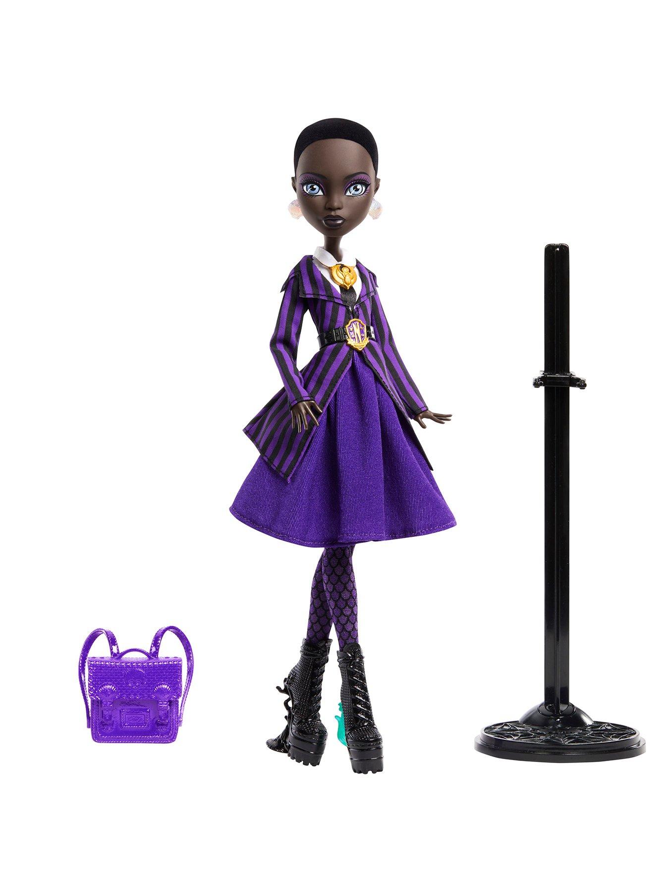 Image 6 of 7 of Monster High x Wednesday Collectible Doll, Bianca Barclay in Nevermore Academy Uniform