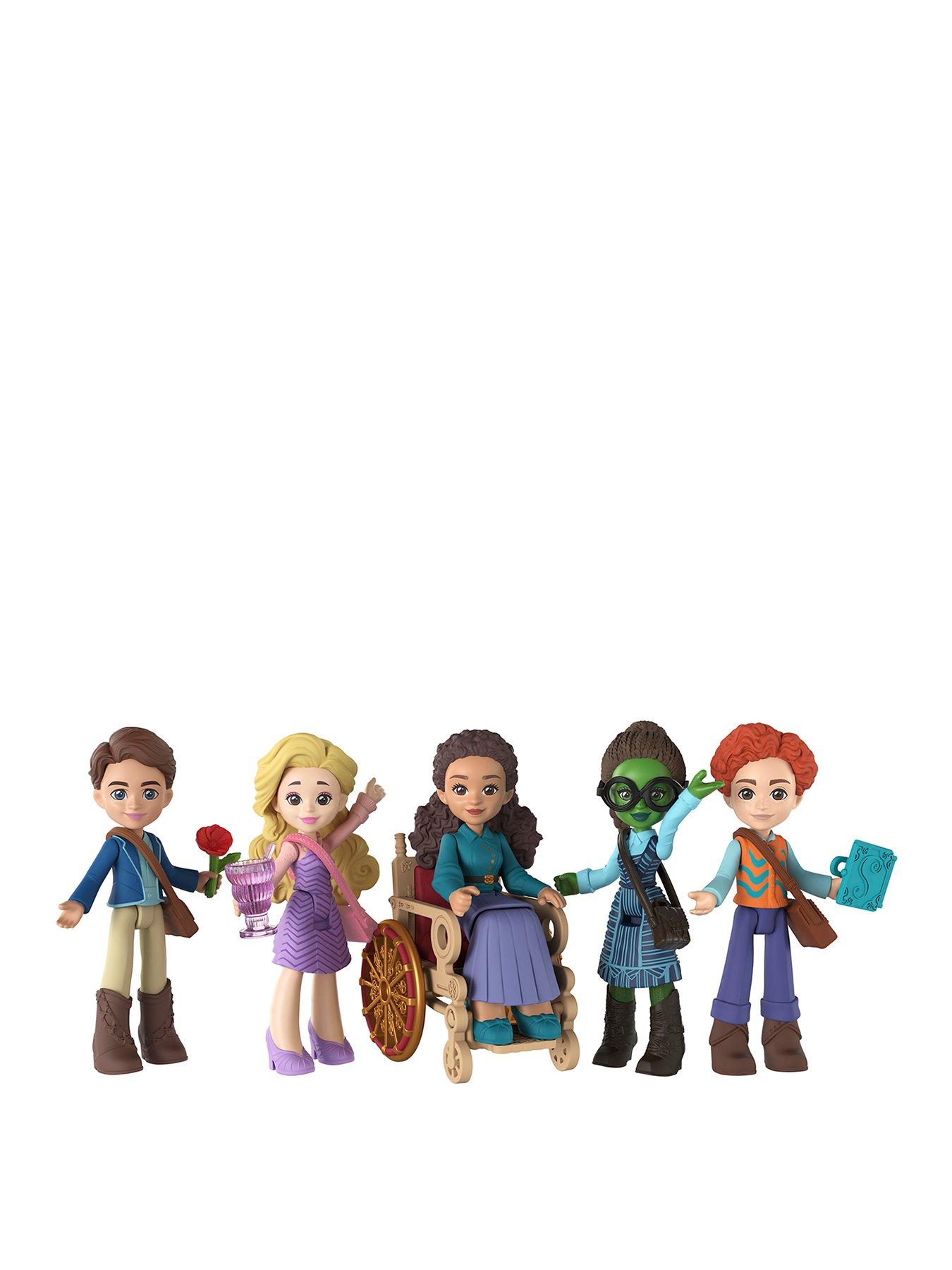 Wicked Students of Shiz 5 Small Dolls  &  Accessories