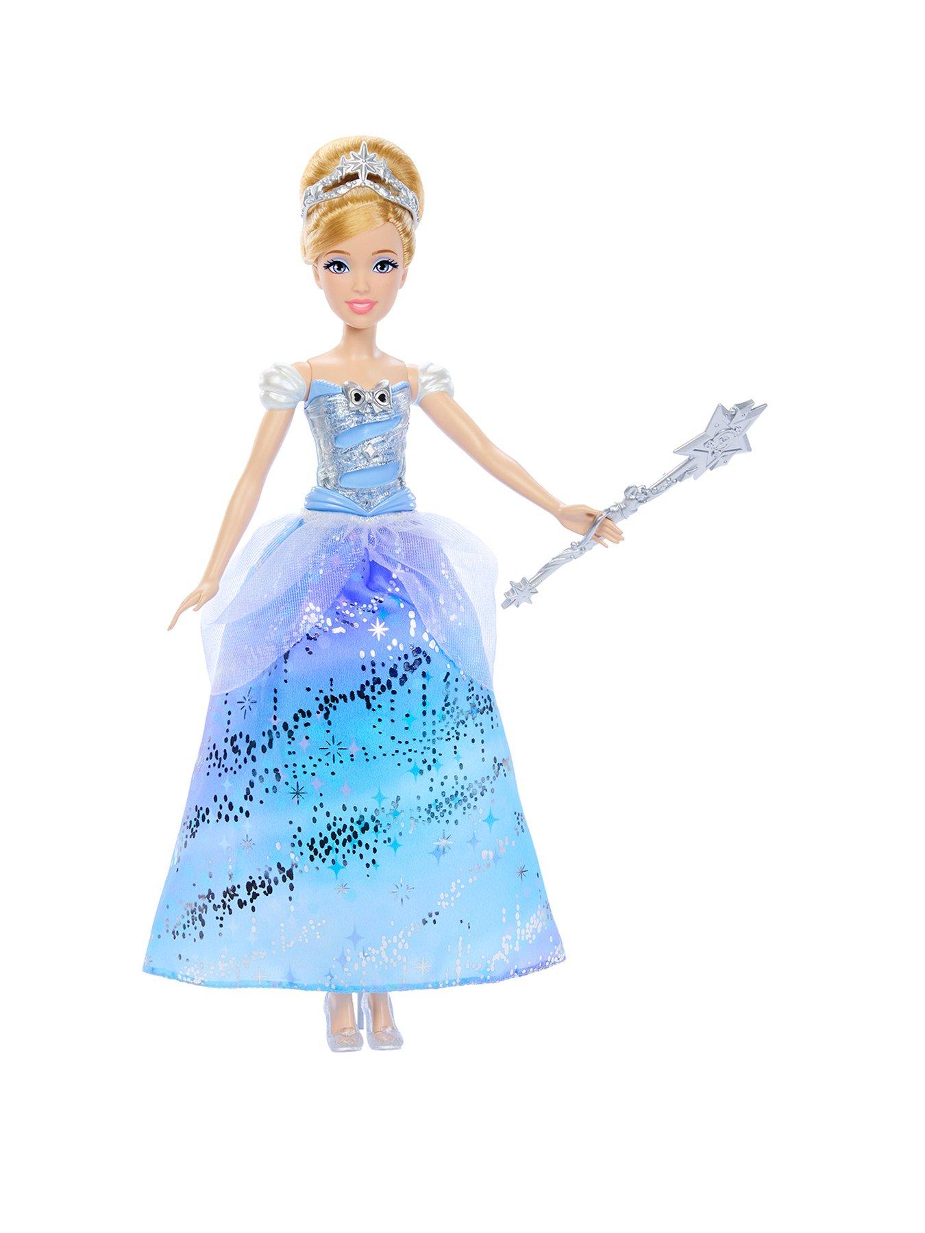 Dress Cinderella Barbie Girl Disney Princess Enchanted Ballgown