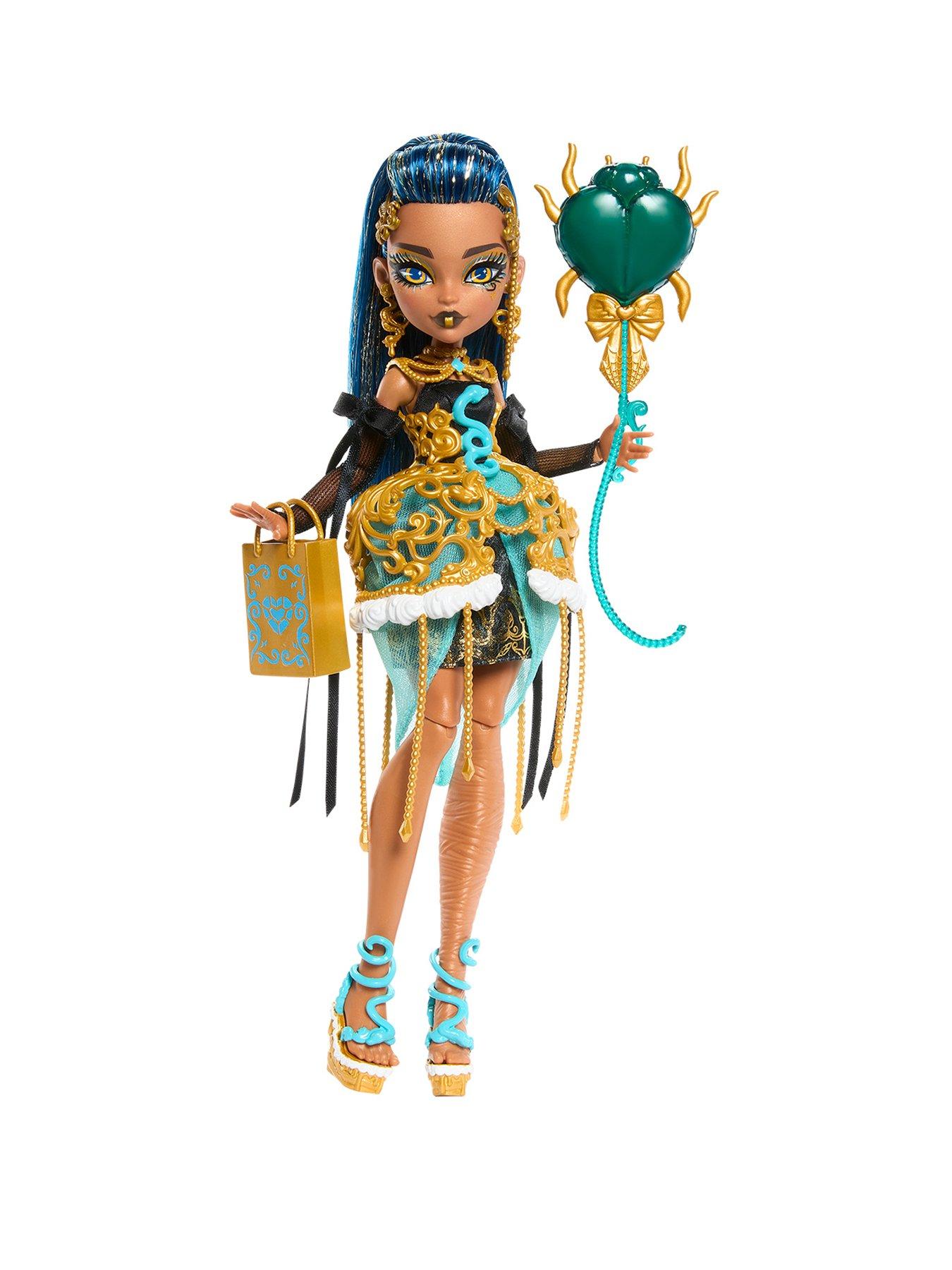 undefined Scary Sweet Birthday Cleo De Nile Doll in Party Dress with Balloon & Gift