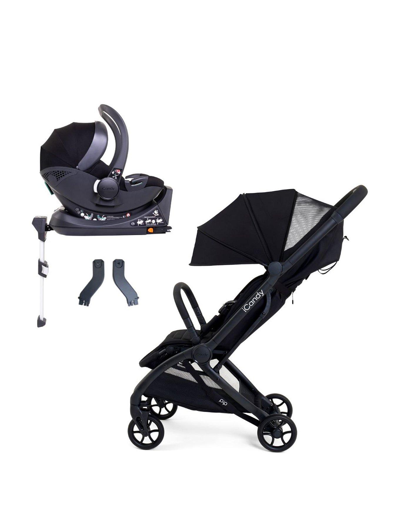 undefined PIP Travel System with Black Cocoon Car Seat - Black