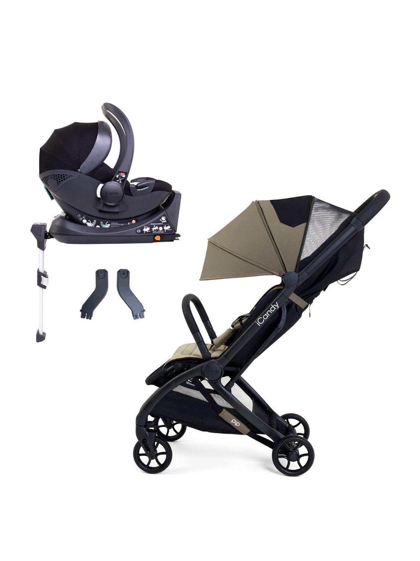 undefined PIP Travel System with Black Cocoon Car Seat - Sage