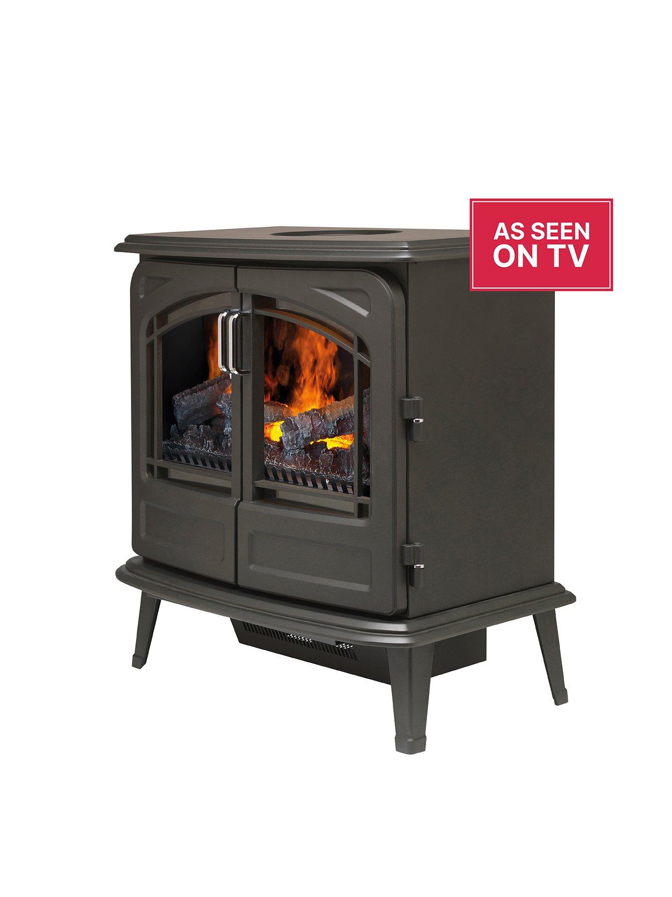 Dimplex Fortrose Optimyst Water Vapour 2kW Electric Stove Fire, Remote Control