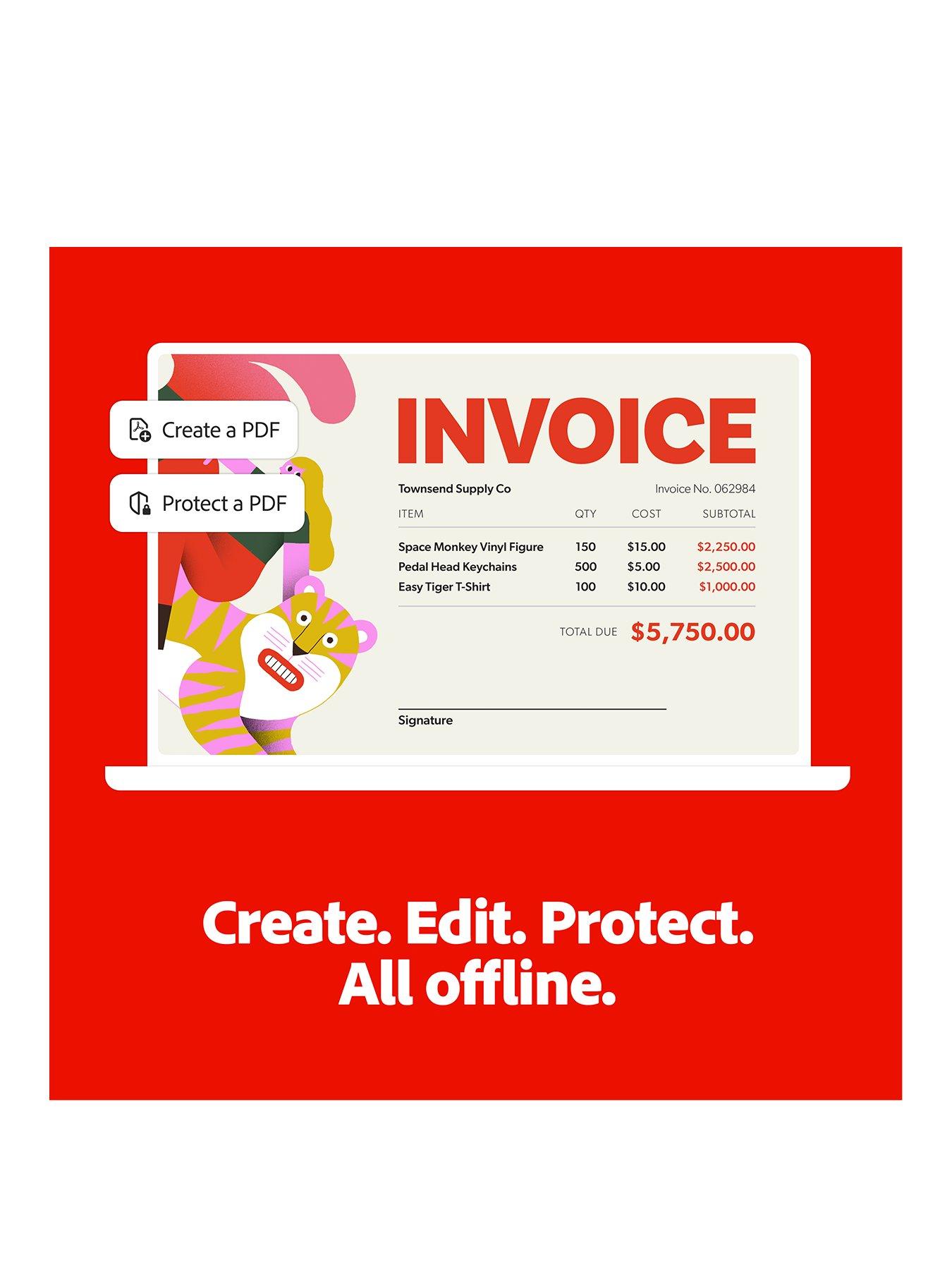 Image 2 of 6 of Adobe Acrobat Classic - 3 Year