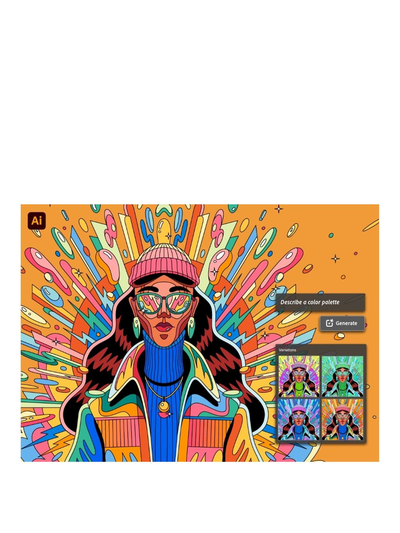 Image 3 of 3 of Adobe Illustrator - 1 Year