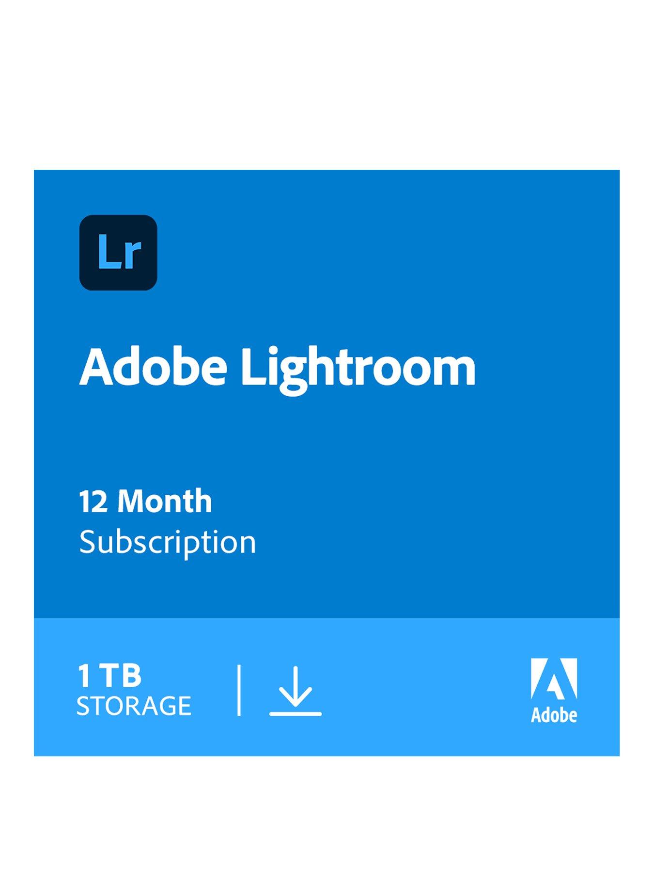 Adobe Lightroom 1TB - 1 Year