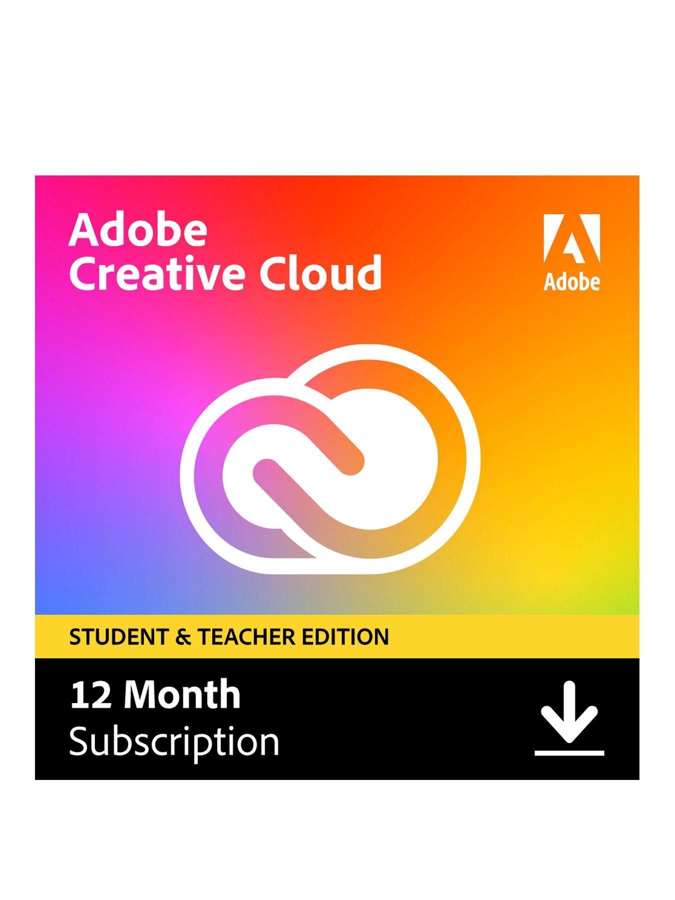 Adobe Creative Cloud Pro Student  &  Teacher