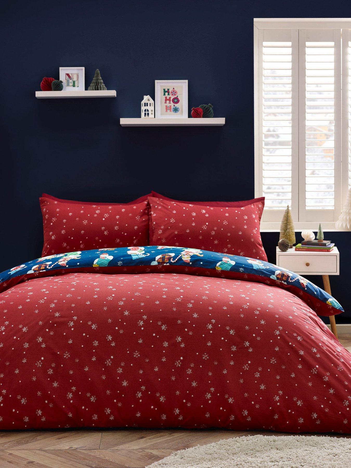 Image 5 of 7 of Catherine Lansfield Christmas Elves Duvet Set