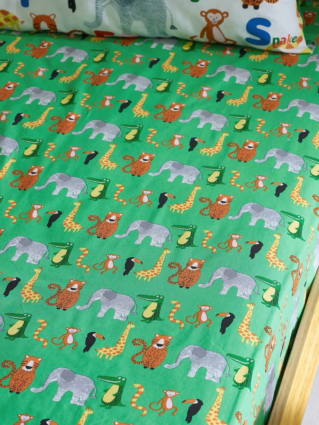catherine-lansfield-animal-magic-fitted-sheet