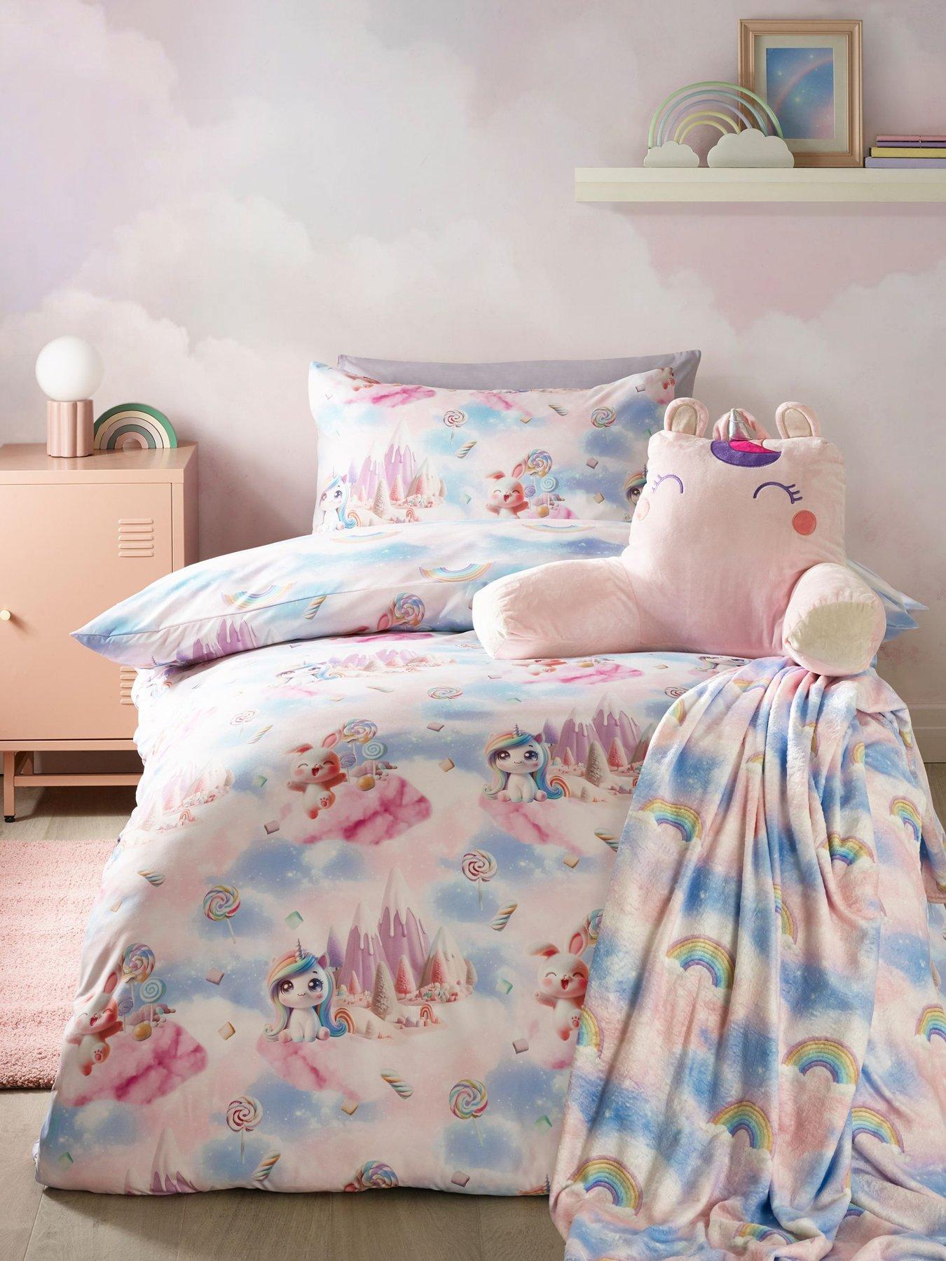 undefined Candy Unicorn Duvet Set- Double