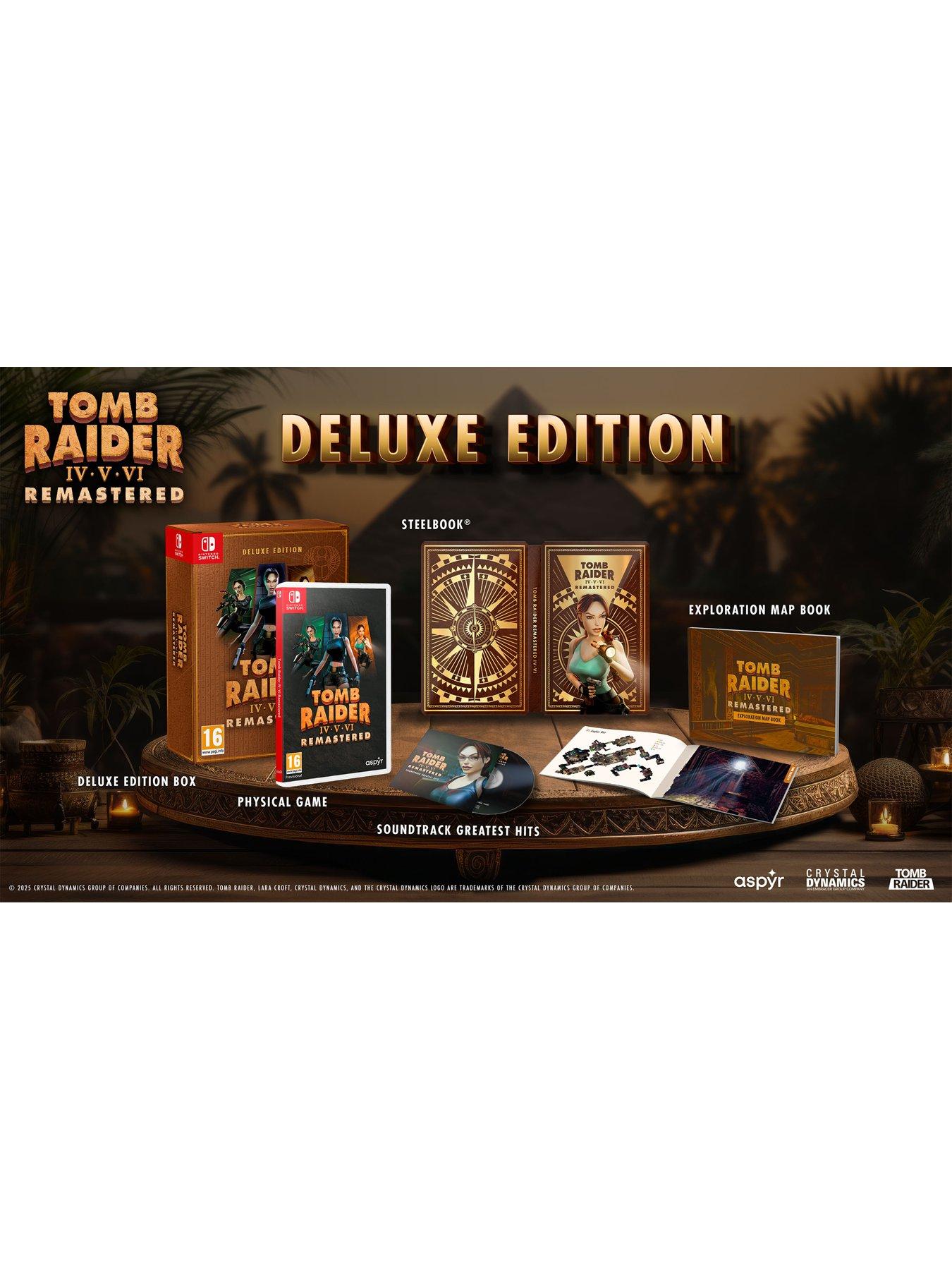 Nintendo Switch Tomb Raider IV-V-VI Remastered: Deluxe Edition Very