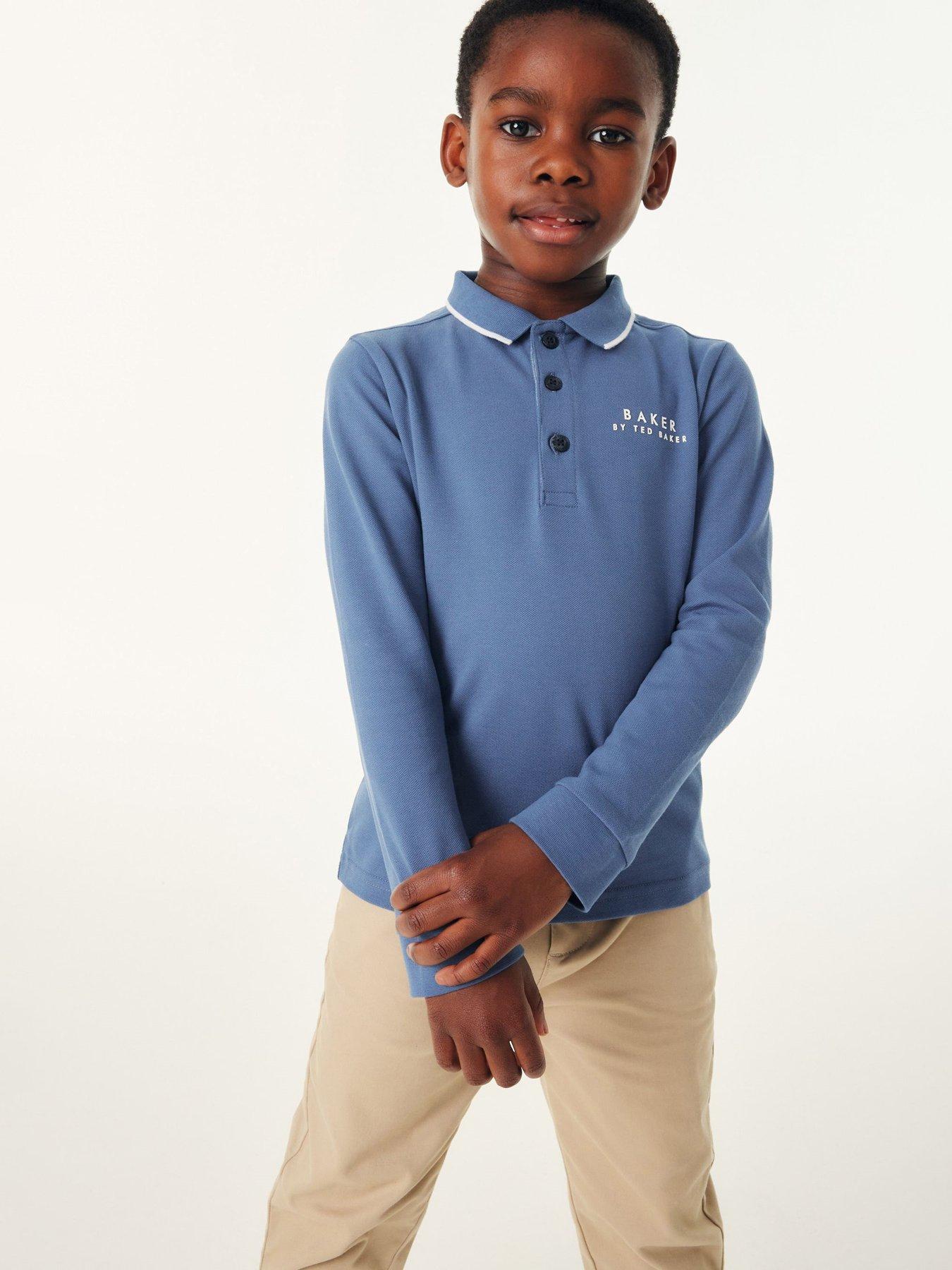 Ted Baker Boys Polo Shirt - Blue