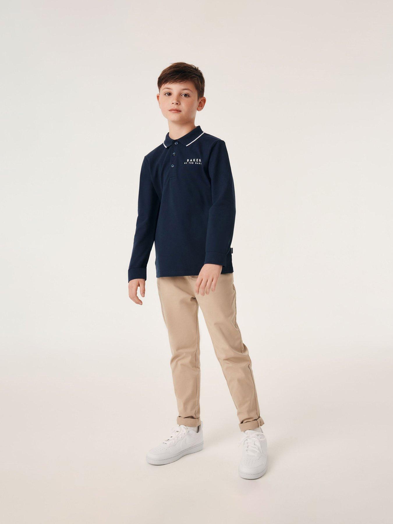 Ted Baker Boys Polo Shirt - Navy
