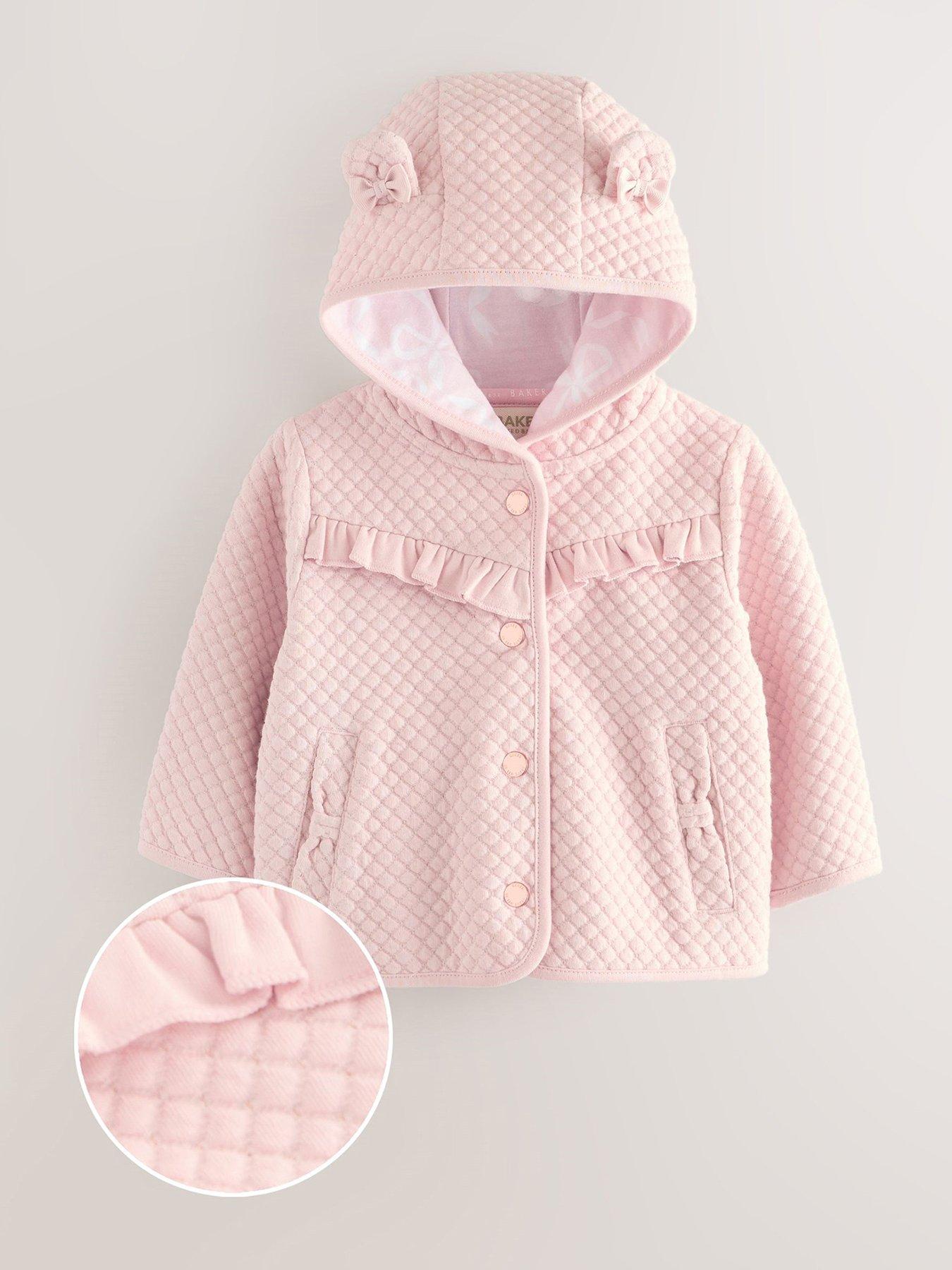 Ted Baker Baby Girls Quilted Jacket - Pink