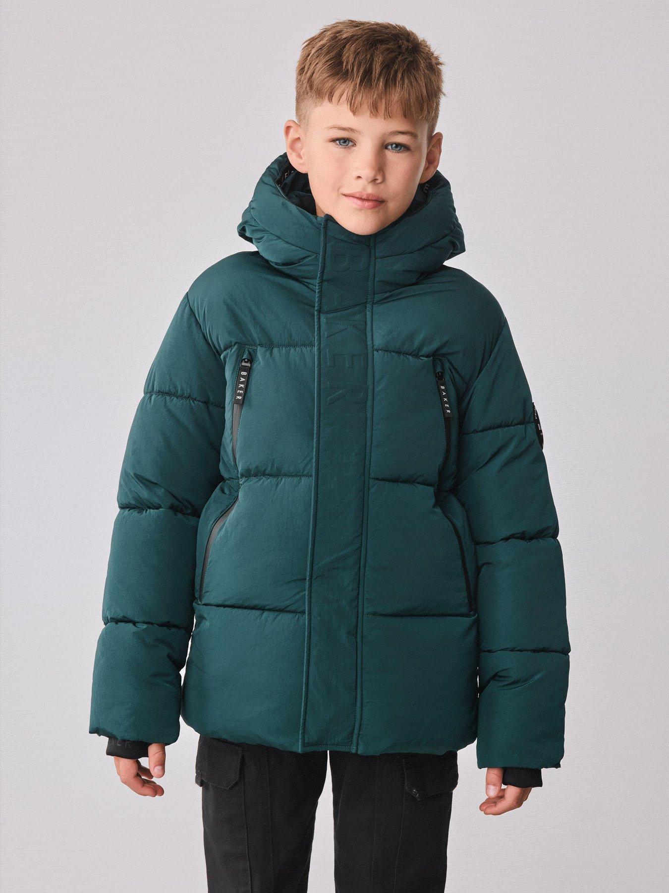 undefined Boys Regular Coat - Blue