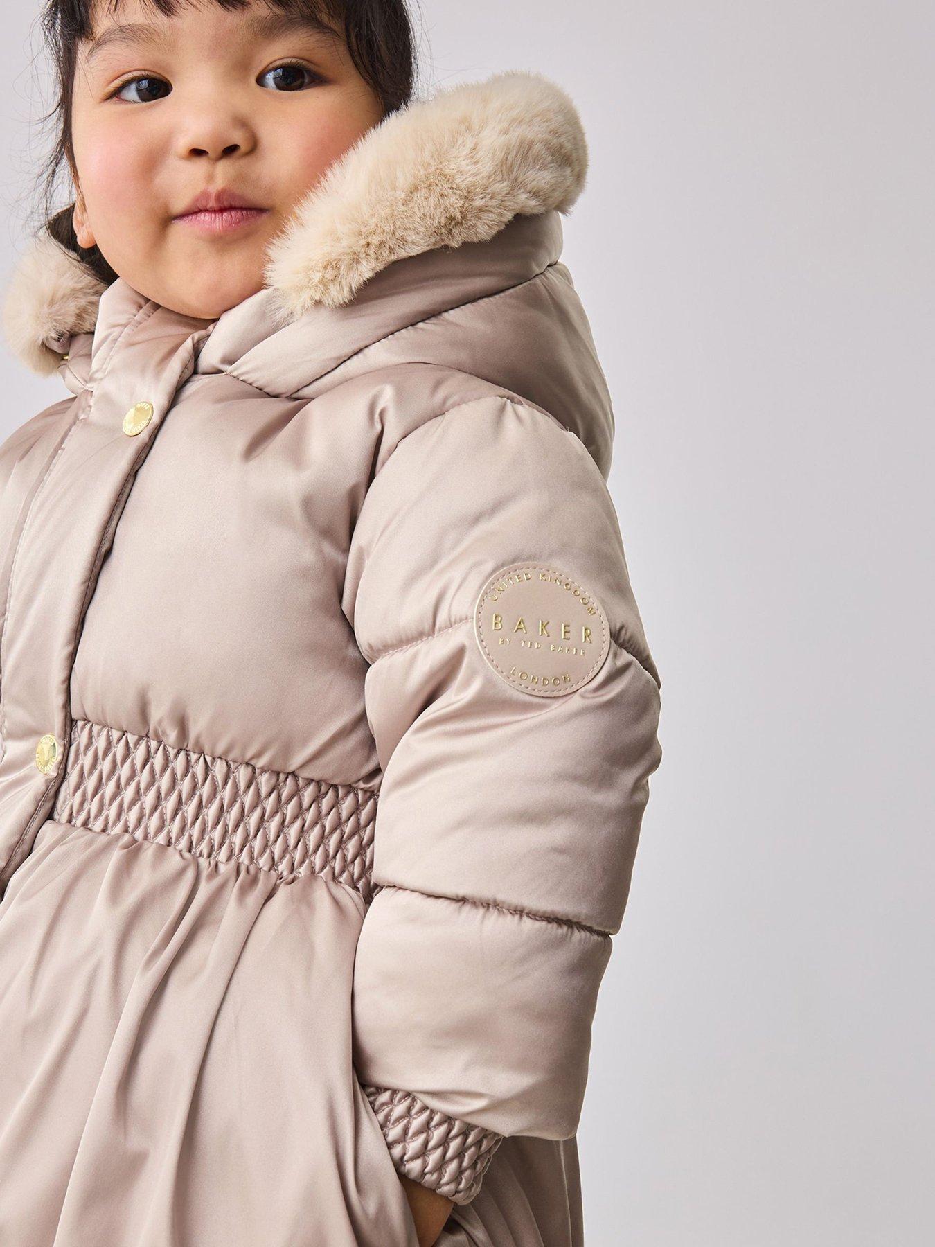 Image 3 of 6 of Ted Baker Younger Girls Bubble Coat - Beige