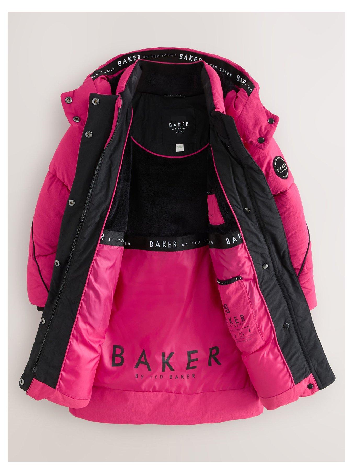 Odac Ted Baker Renika Jacket Padded Coat Ted Baker Pink Coat Uk