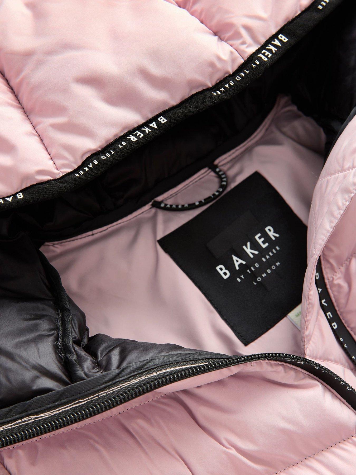 Ted Baker Girls Lightweight Coat - Pink/Purple | Very